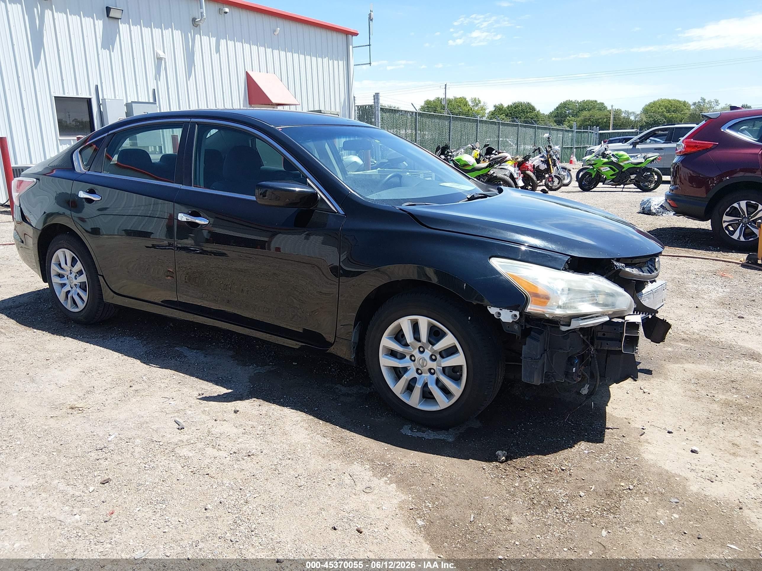2014 Nissan Altima 2.5, VIN 1N4AL3APXEN208430 — Front end