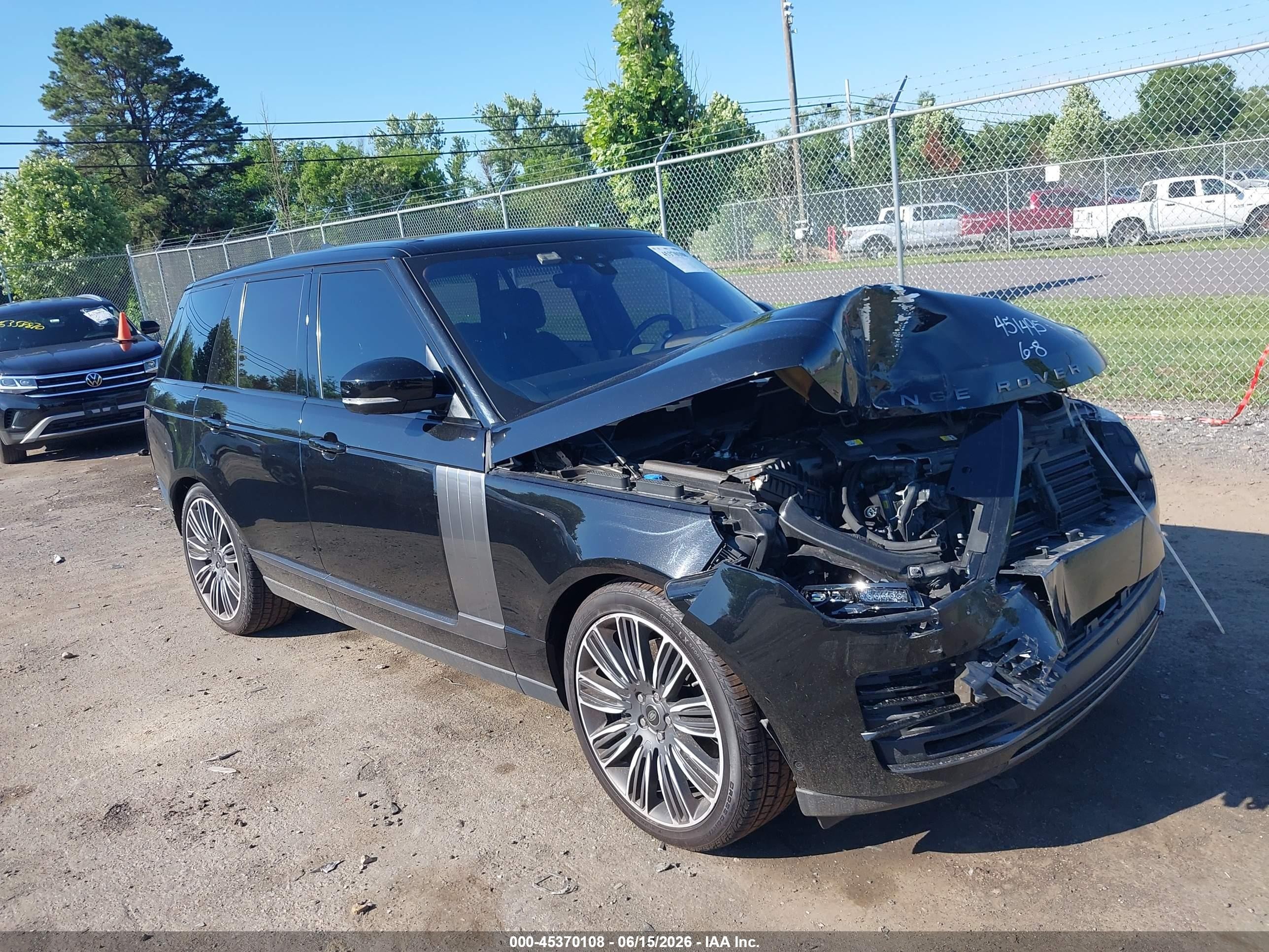 2021 Land Rover Range Rover P525 Westminster, VIN SALGS2SE3MA438887 — Front end