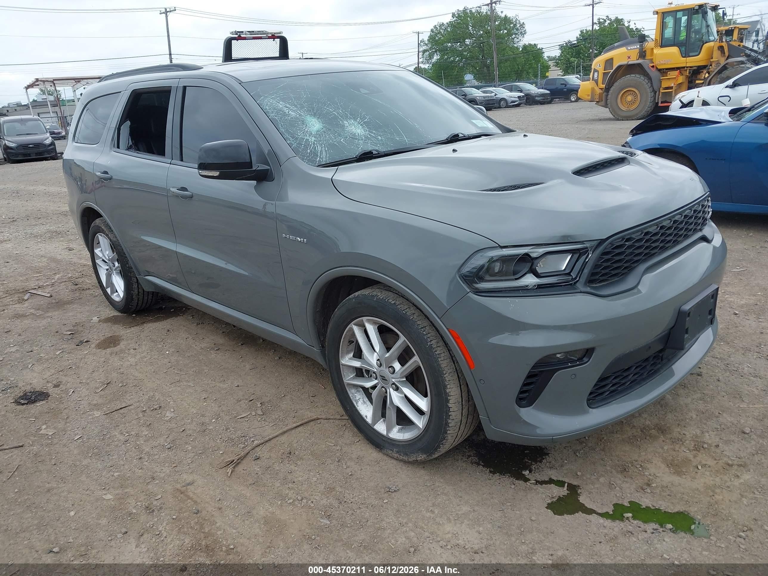 2023 Dodge Durango R/T, VIN 1C4SDJCT6PC627013 — Вандализм