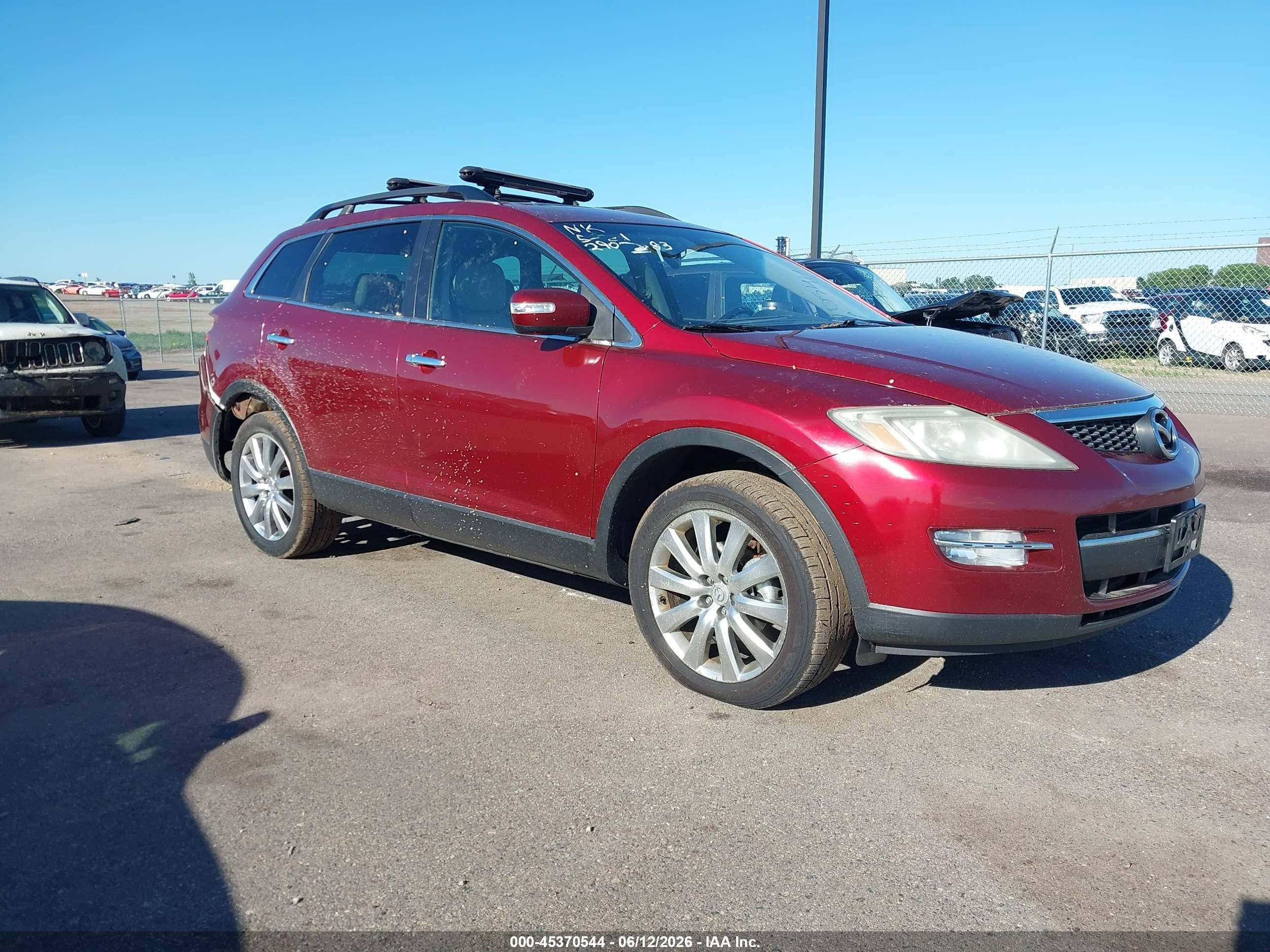 2009 Mazda CX-9 Touring, VIN JM3TB38A190180082 — Зад