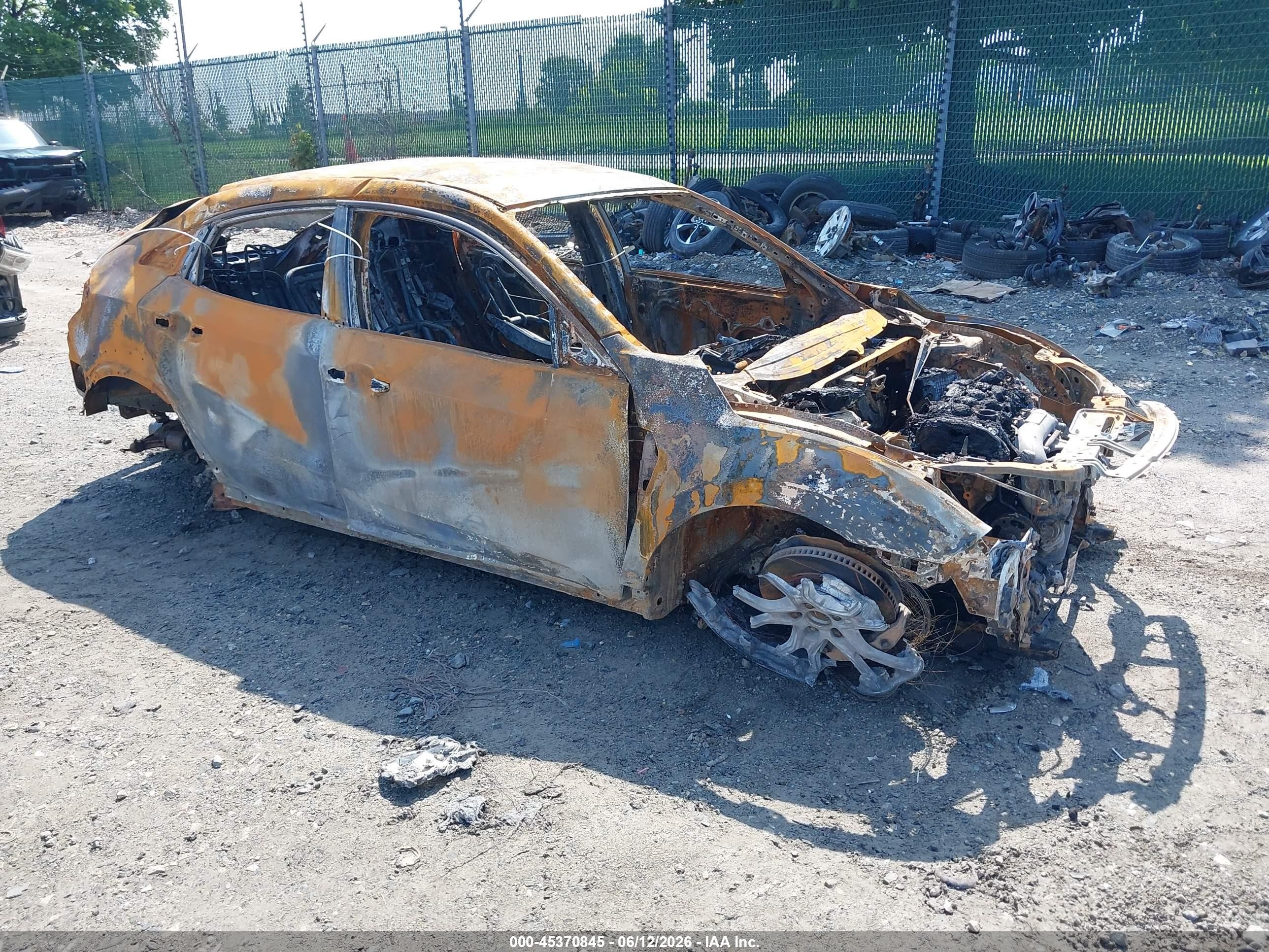 2021 Honda Civic Type R Touring, VIN SHHFK8G75MU205454 — Burn