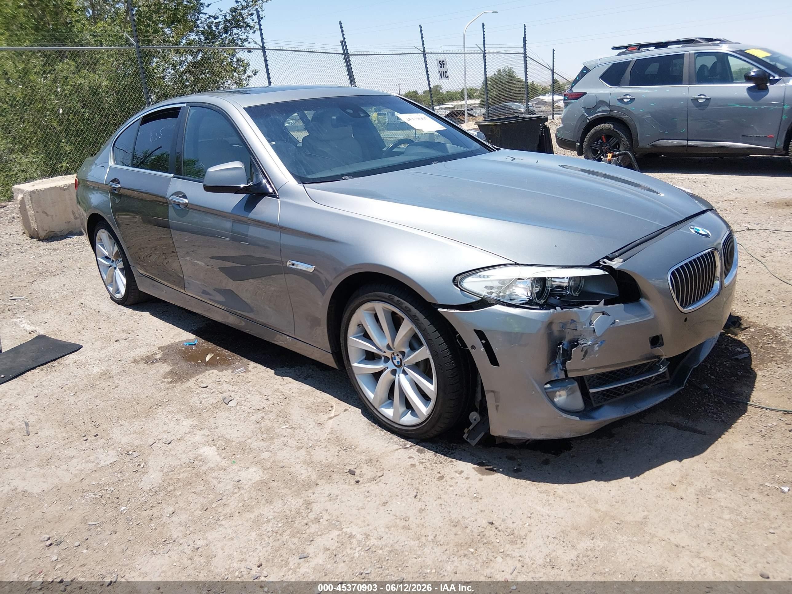 2011 BMW 5 Series 535i, VIN WBAFR7C51BC606079 — Front end