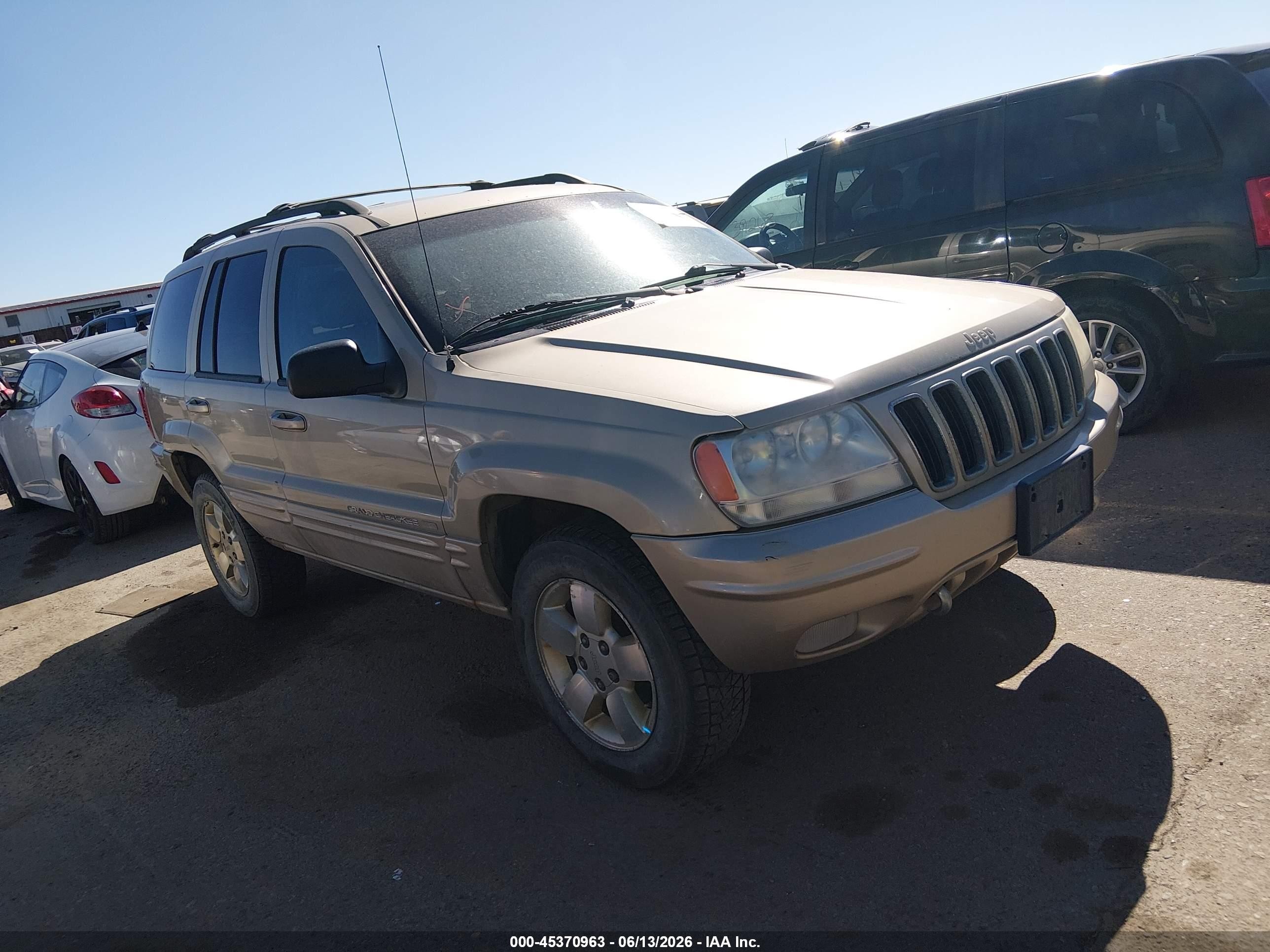 2001 Jeep Grand Cherokee Limited, VIN 1J4GW58N71C564653 — Normal wear