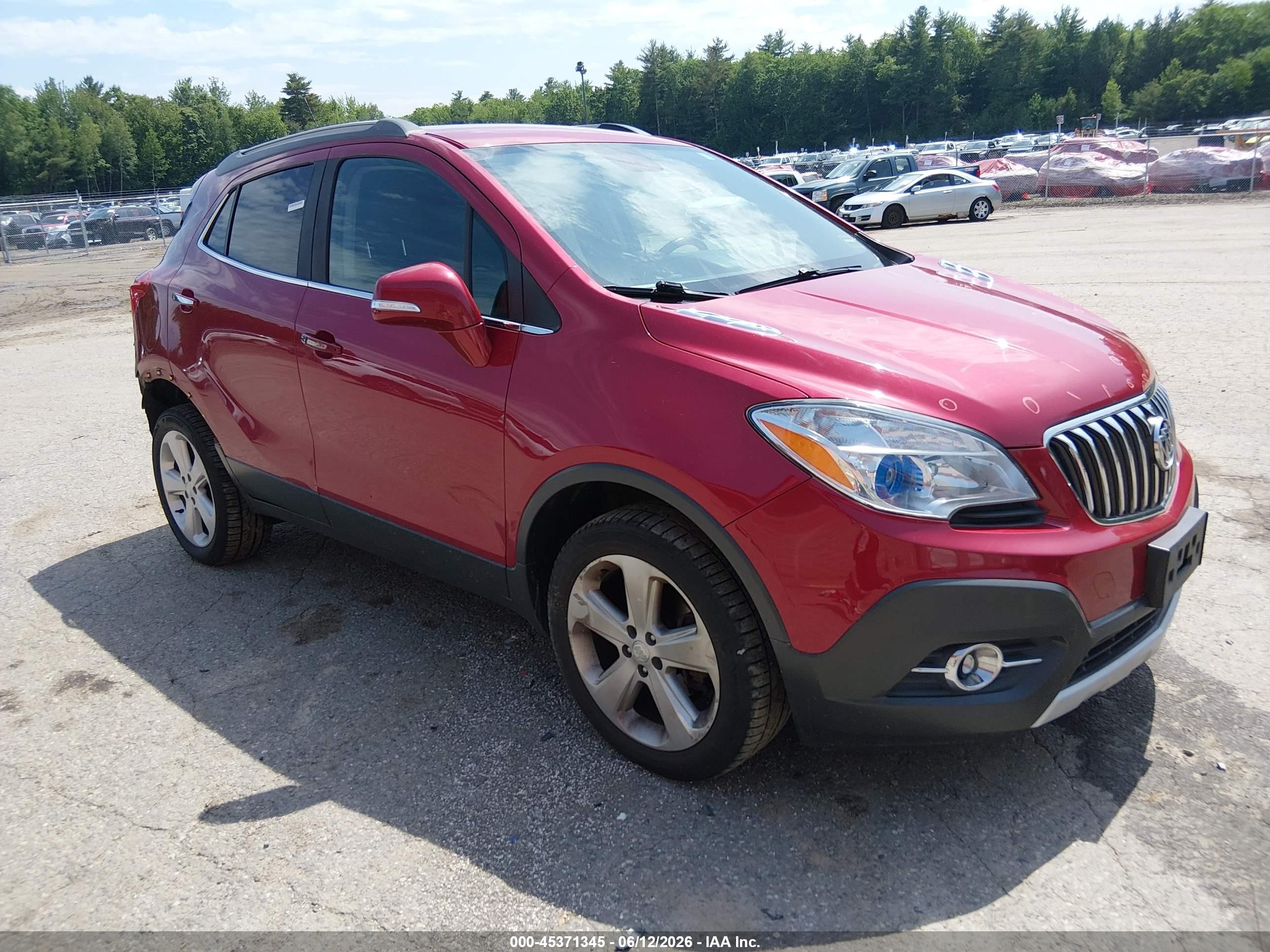 2015 Buick Encore Convenience, VIN KL4CJFSB1FB045516 — Rear end