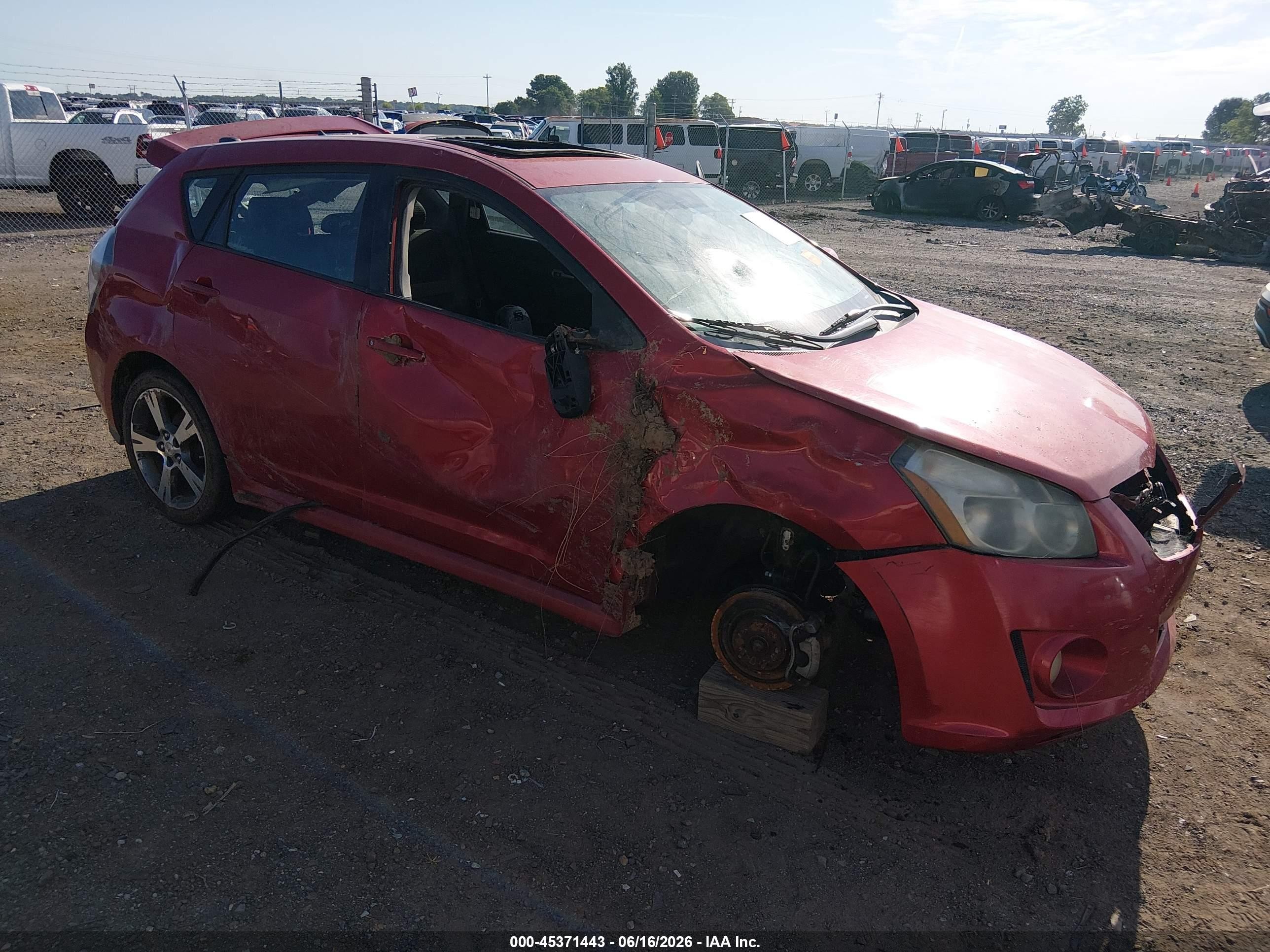 2010 Pontiac Vibe GT, VIN 5Y2SR6E0XAZ405824 — All over