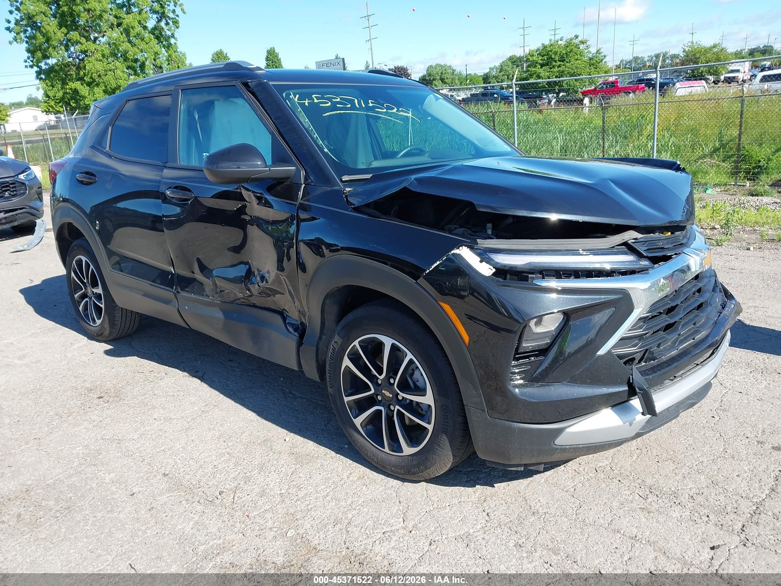 2024 Chevrolet TrailBlazer LT, VIN KL79MPS23RB202560 — Front end