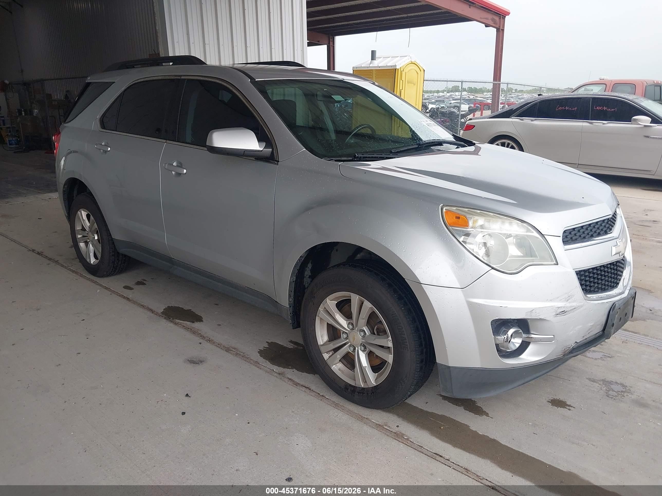 2013 Chevrolet Equinox LT, VIN 2GNFLNEK5D6291995 — Front end