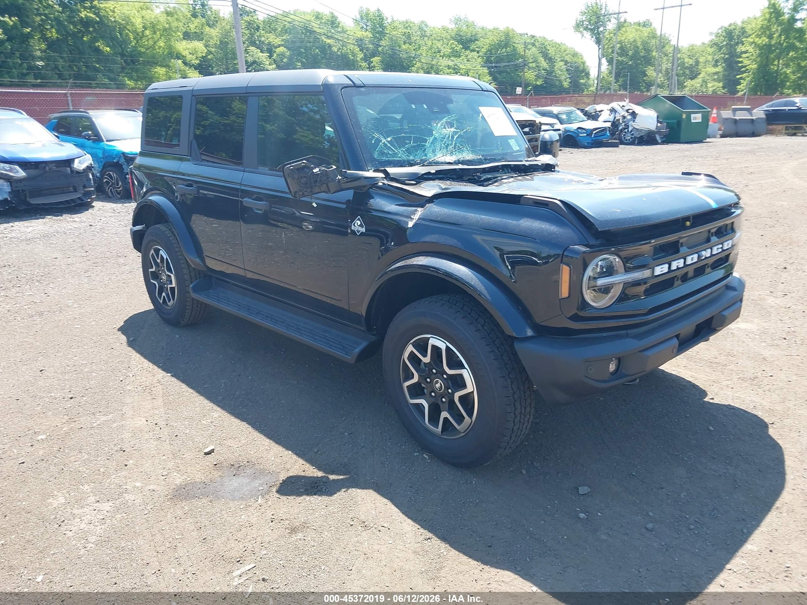 2026 Ford Bronco Outer Banks, VIN 1FMEE8BP1TLA43521 — Storm