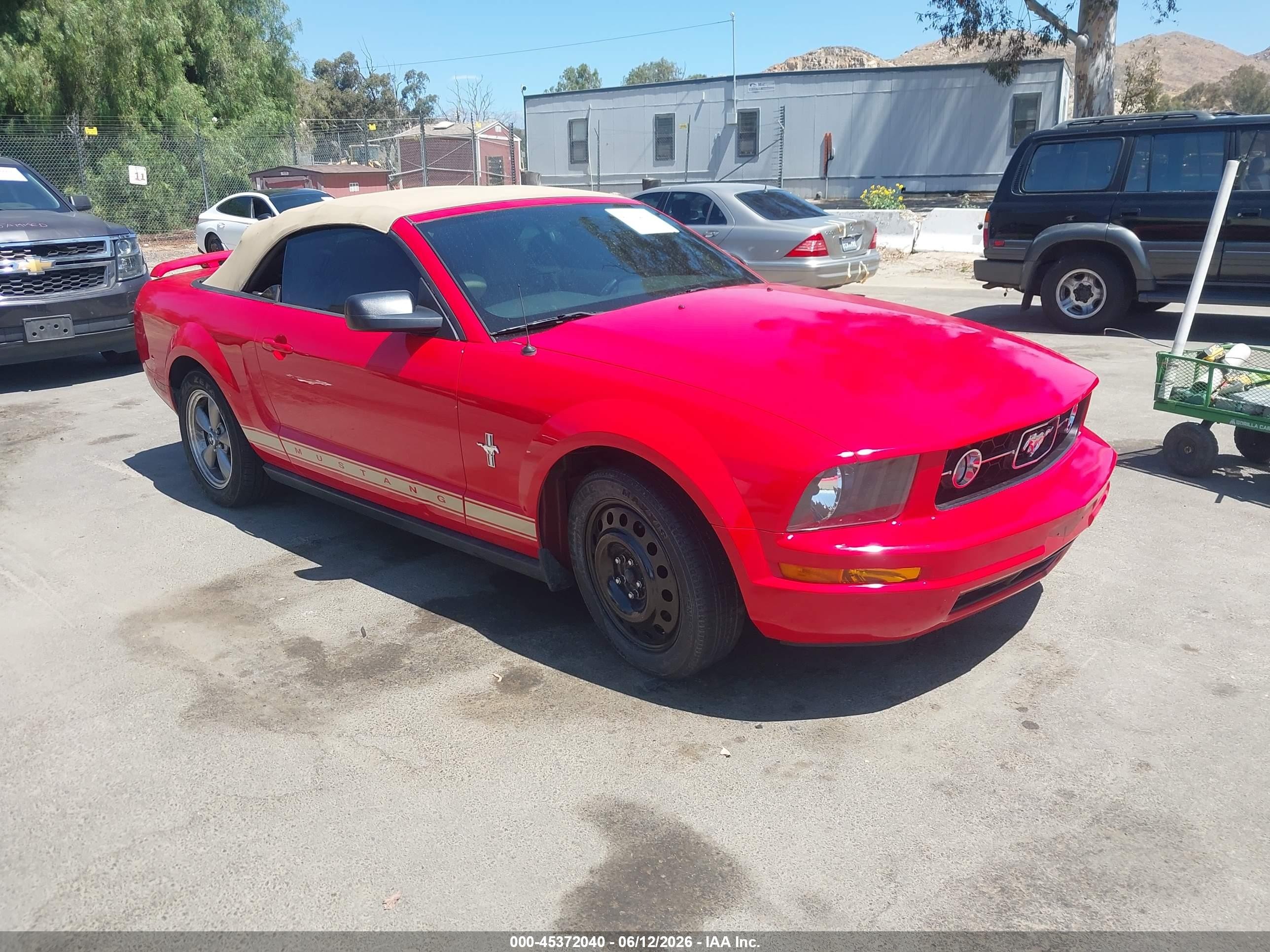 2006 Ford Mustang Standard, VIN 1ZVFT84NX65240283 — Undercarriage