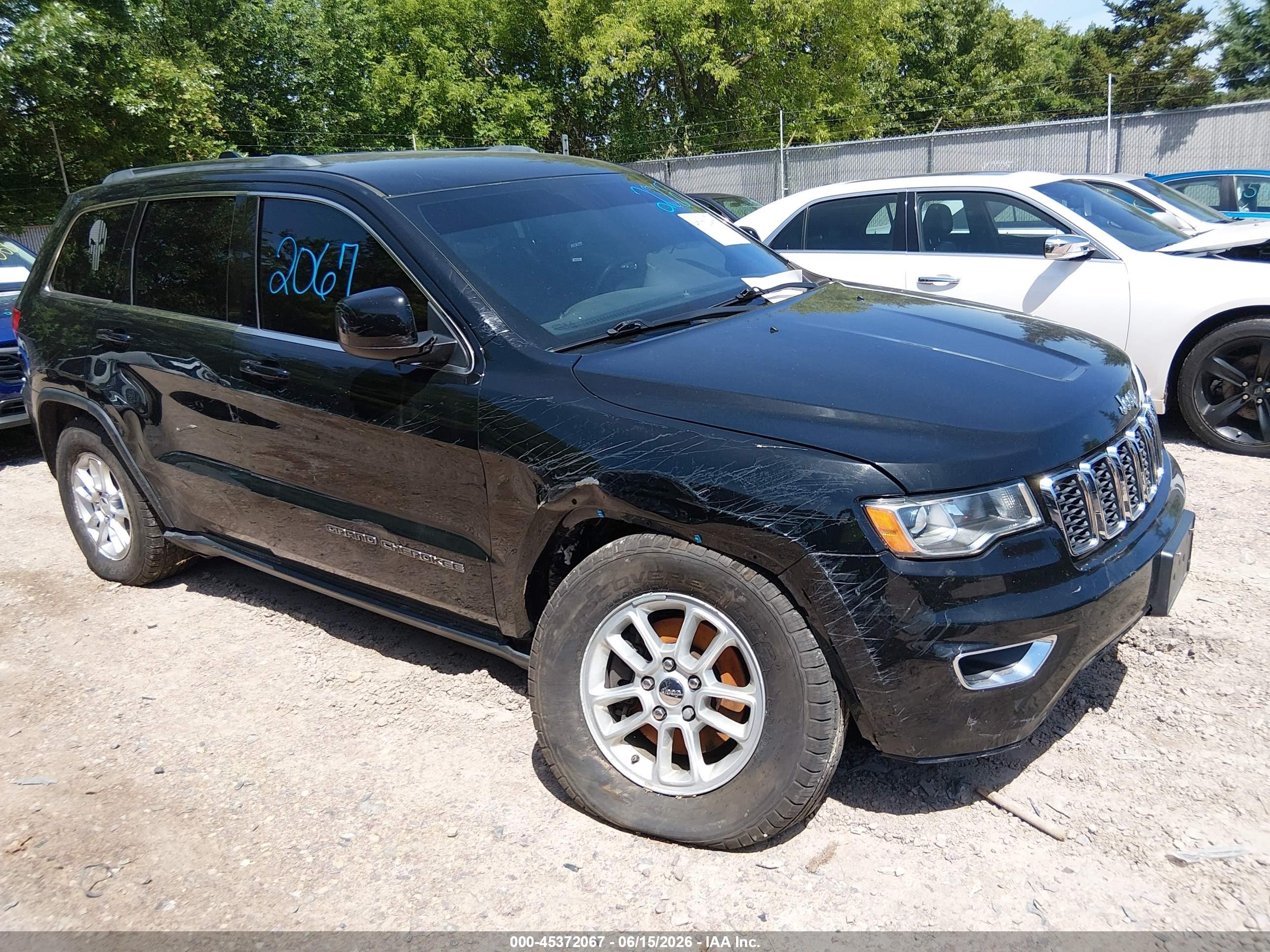 2018 Jeep Grand Cherokee Laredo E, VIN 1C4RJFAG9JC178119 — Undercarriage
