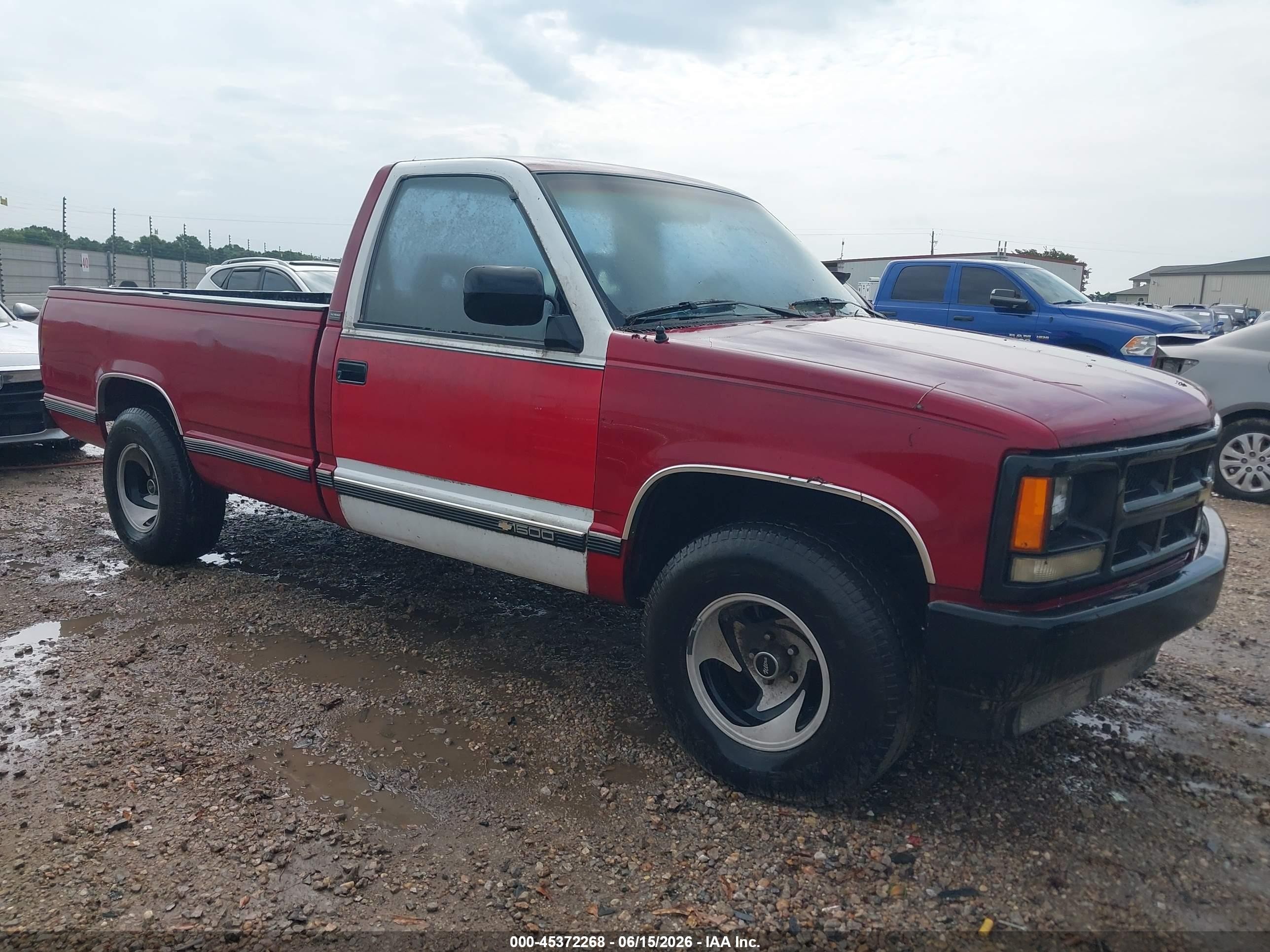 1992 Chevrolet Silverado 1500, VIN 1GCDC14Z8NE164369 — Обычный износ