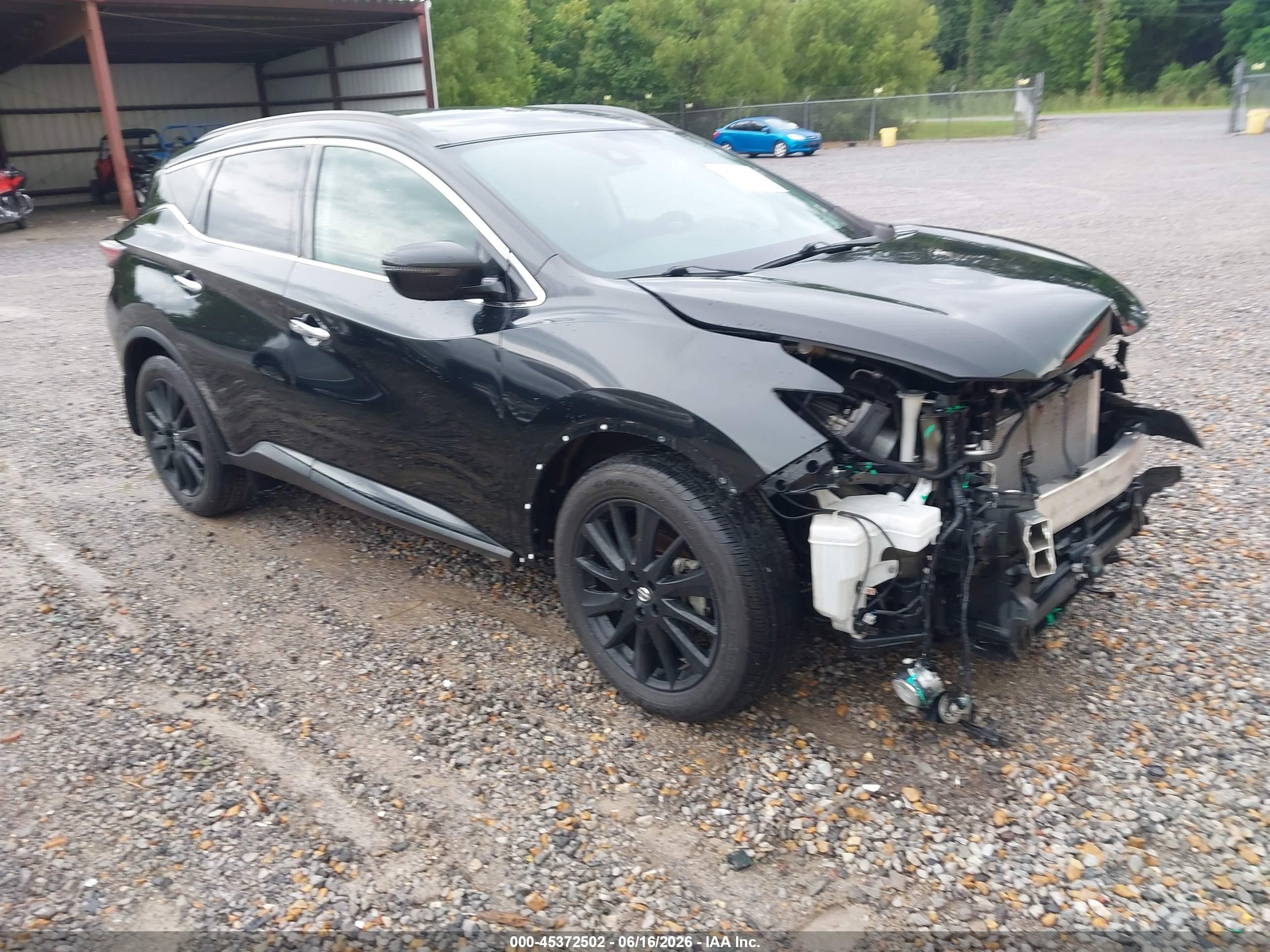 2022 Nissan Murano SV, VIN 5N1AZ2BS9NC130106 — Front end