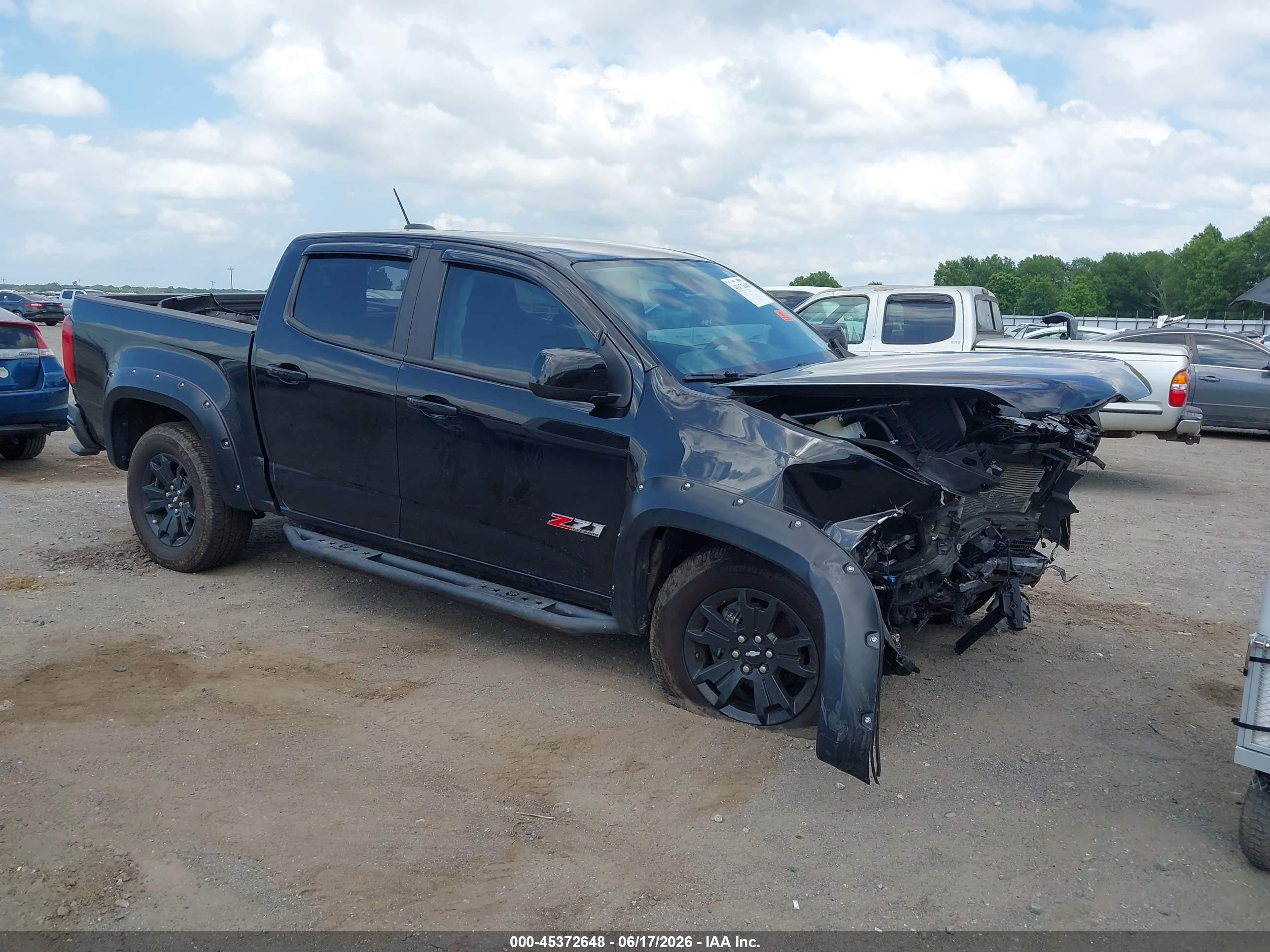 2018 Chevrolet Colorado 4WD Z71, VIN 1GCGTDEN7J1203402 — Biohazard / chemical