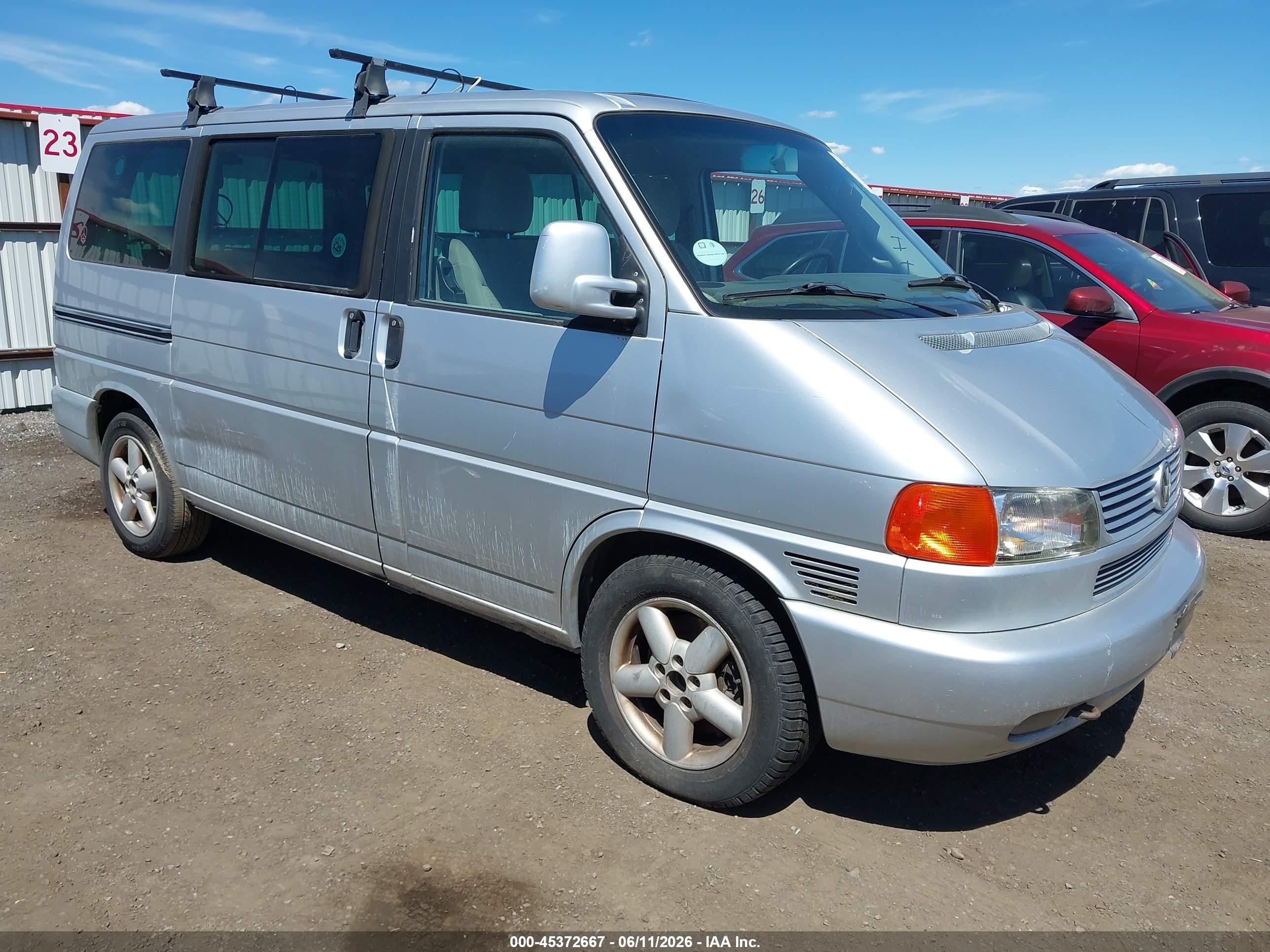 2003 Volkswagen EuroVan MV, VIN WV2MB47013H034643 — Normal wear