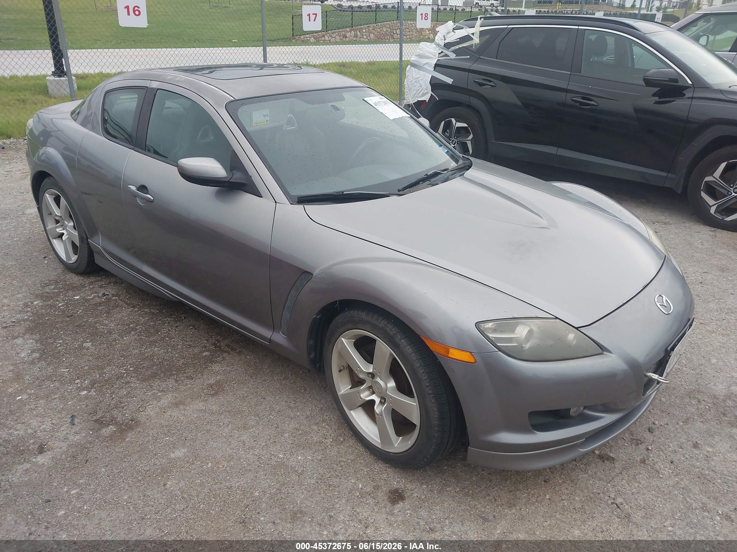 2004 Mazda RX-8, VIN JM1FE17N240140639 — Water / flood
