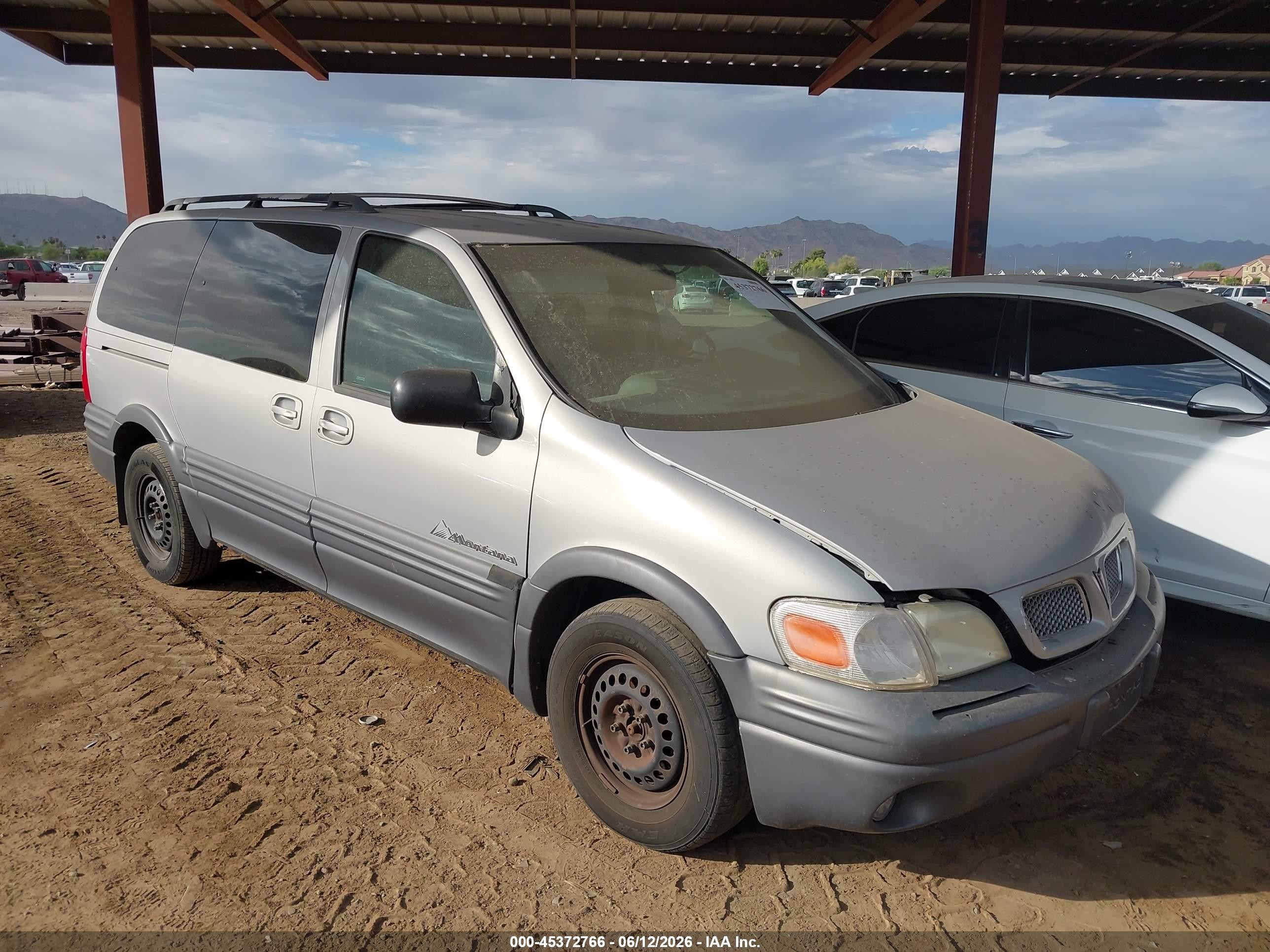 2000 Pontiac Montana, VIN 1GMDX03E1YD193571 — Normal wear