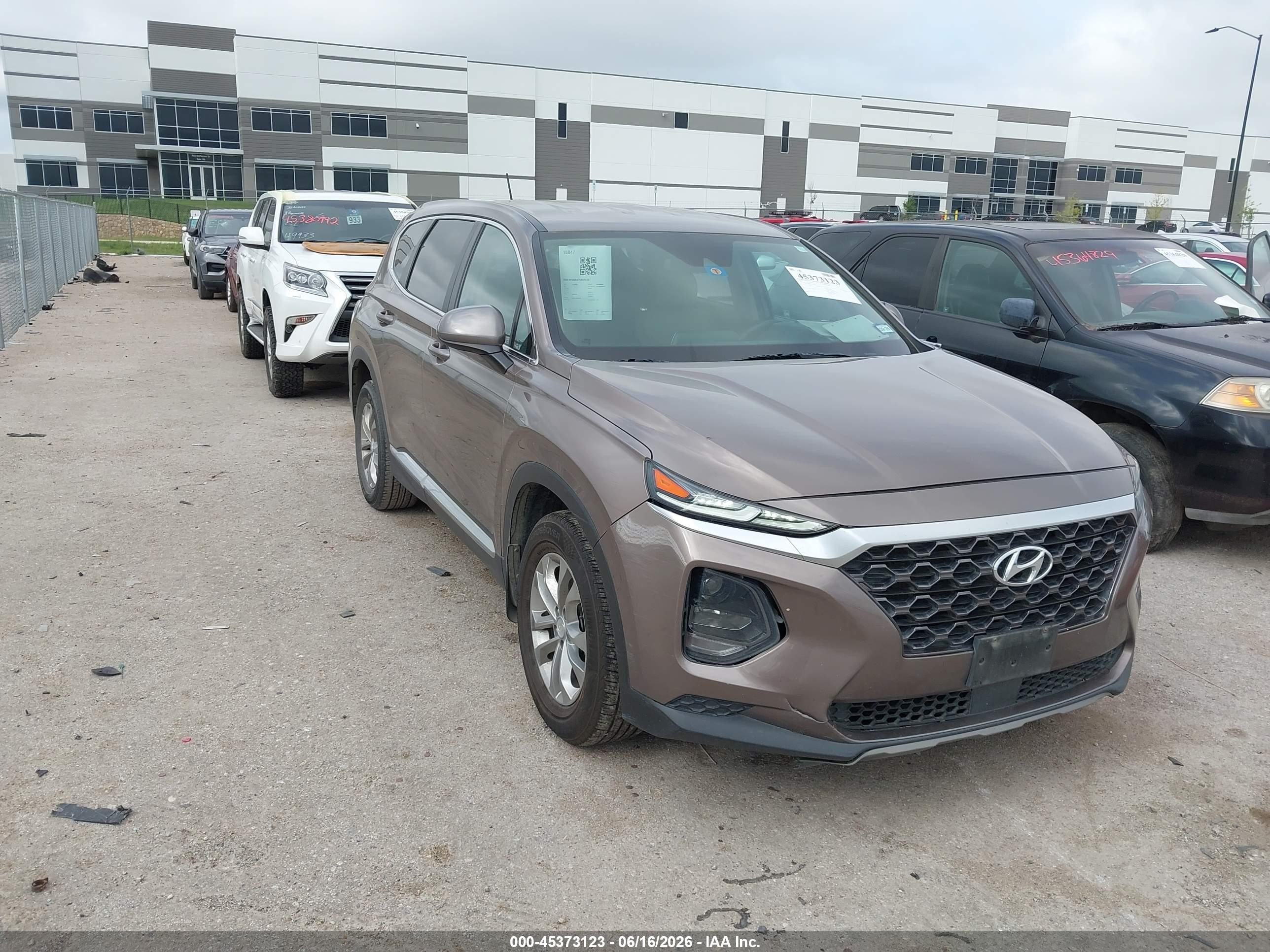 2020 Hyundai Santa Fe SE, VIN 5NMS23ADXLH244894 — По всему кузову