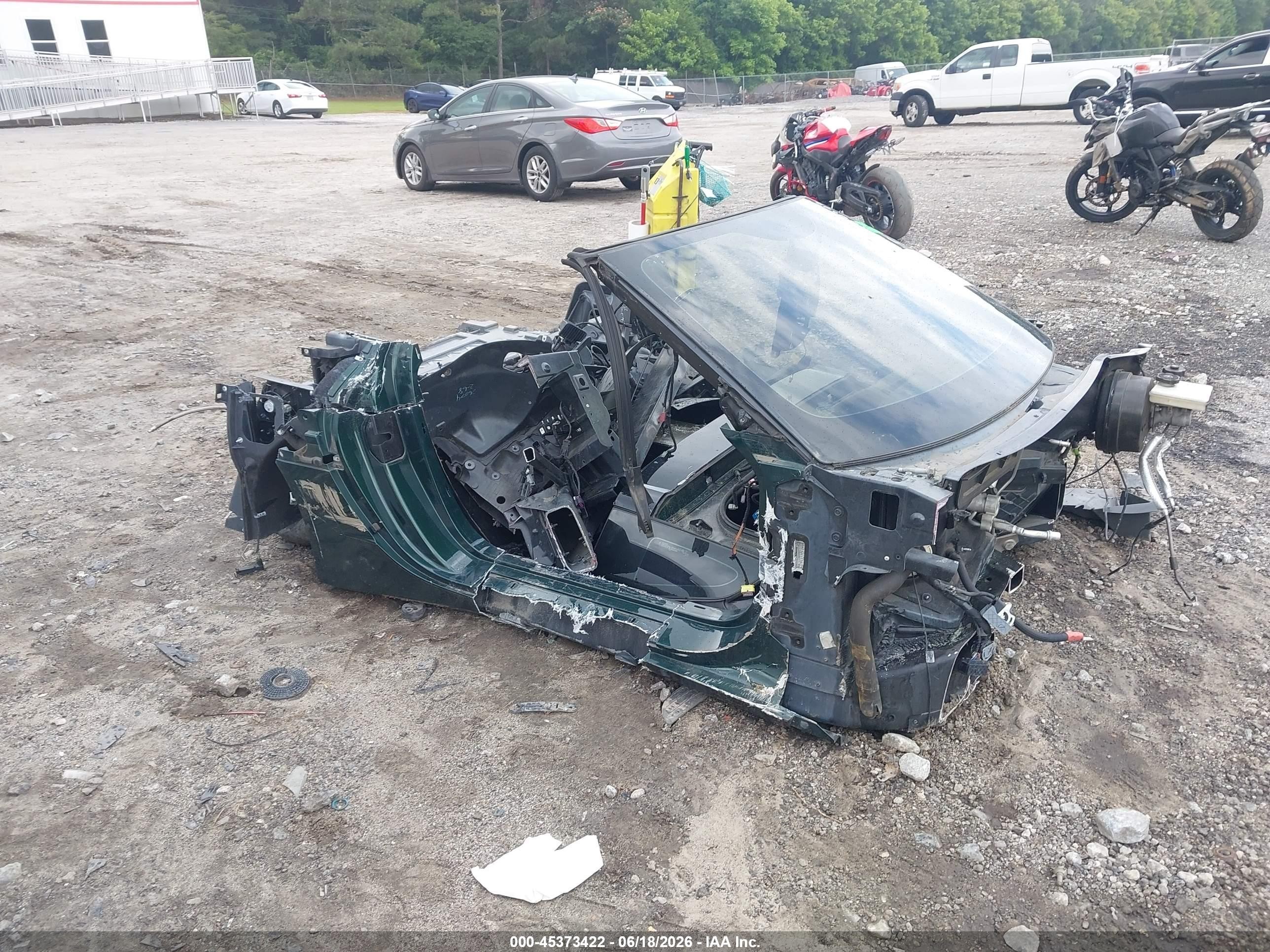 2014 Chevrolet Corvette 3LT, VIN 1G1YE2D70E5107379 — Theft recovery