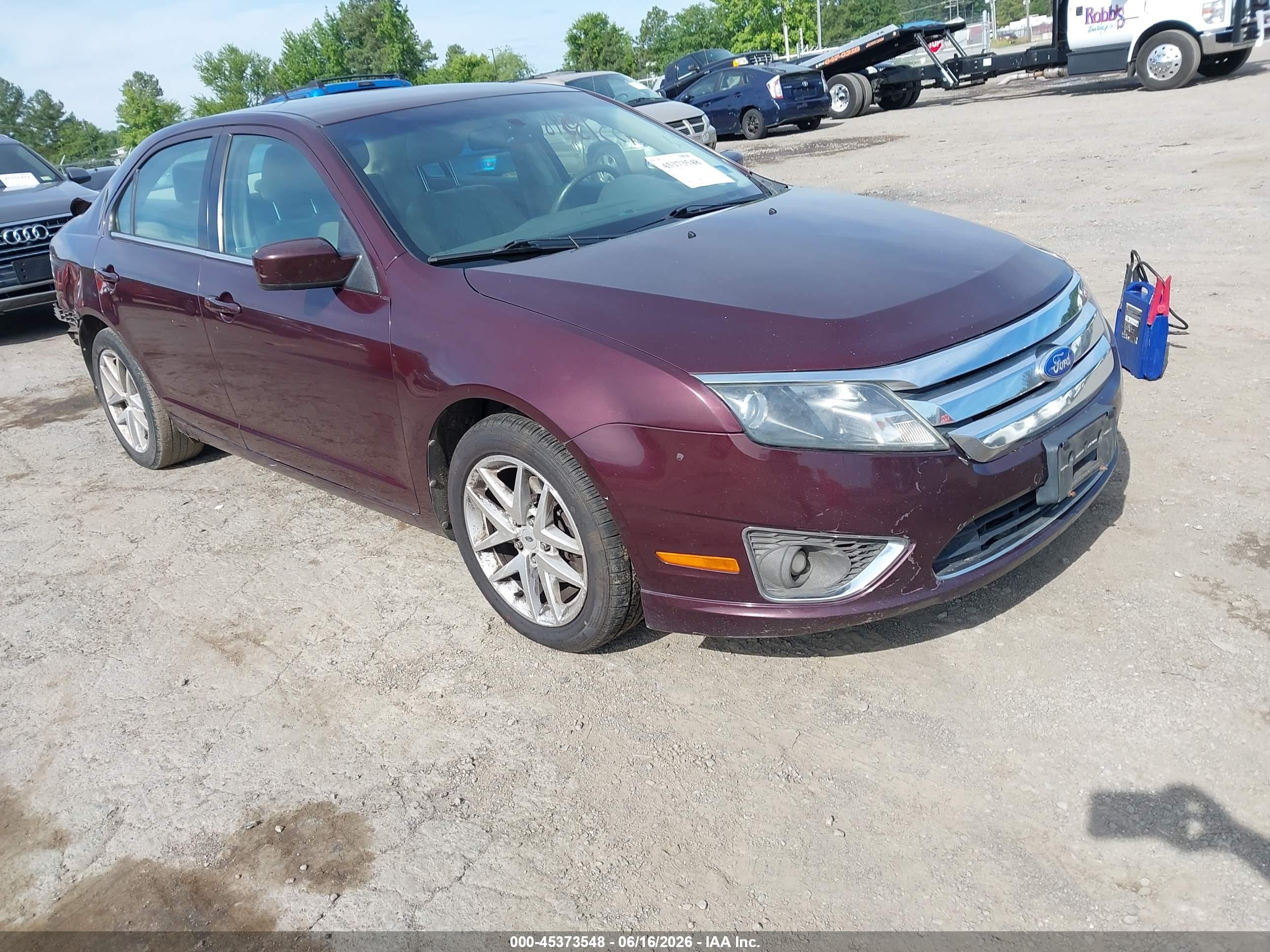 2011 Ford Fusion SEL, VIN 3FAHP0JA3BR258141 — Rear end