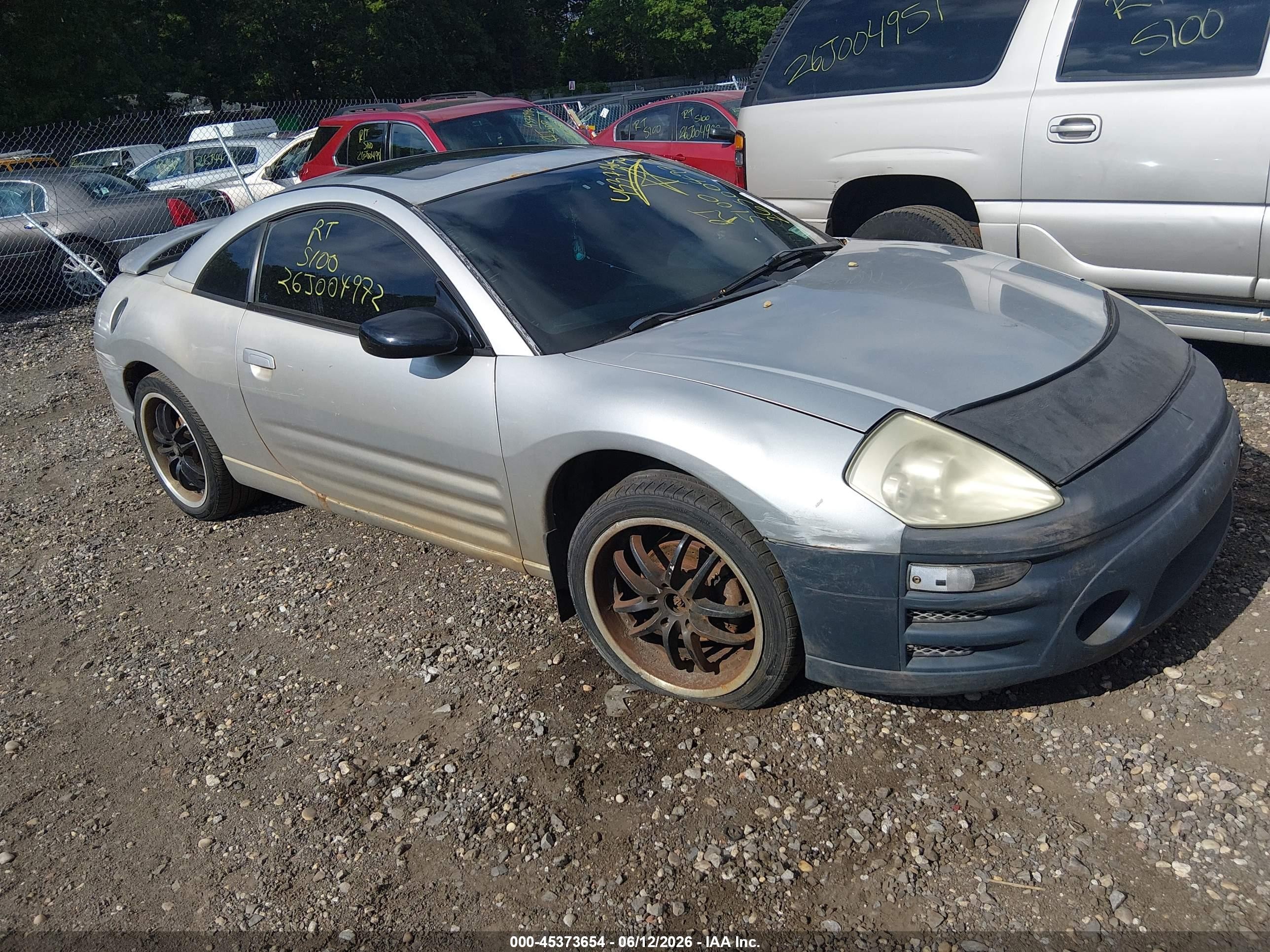 2003 Mitsubishi Eclipse GS, VIN 4A3AC44G83E029020 — Front end