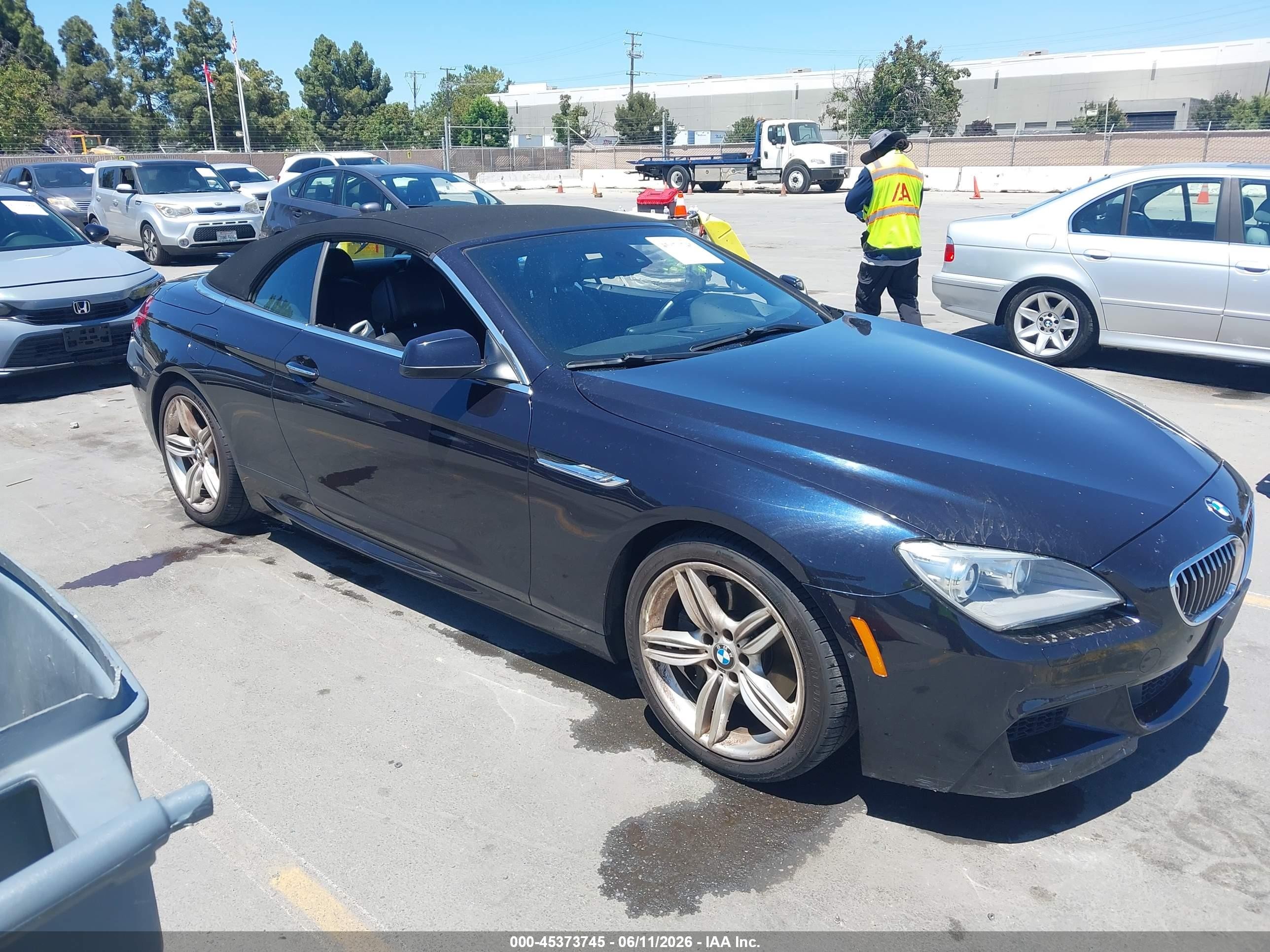 2012 BMW 6 Series 650i, VIN WBALZ3C57CC397878 — Normal wear