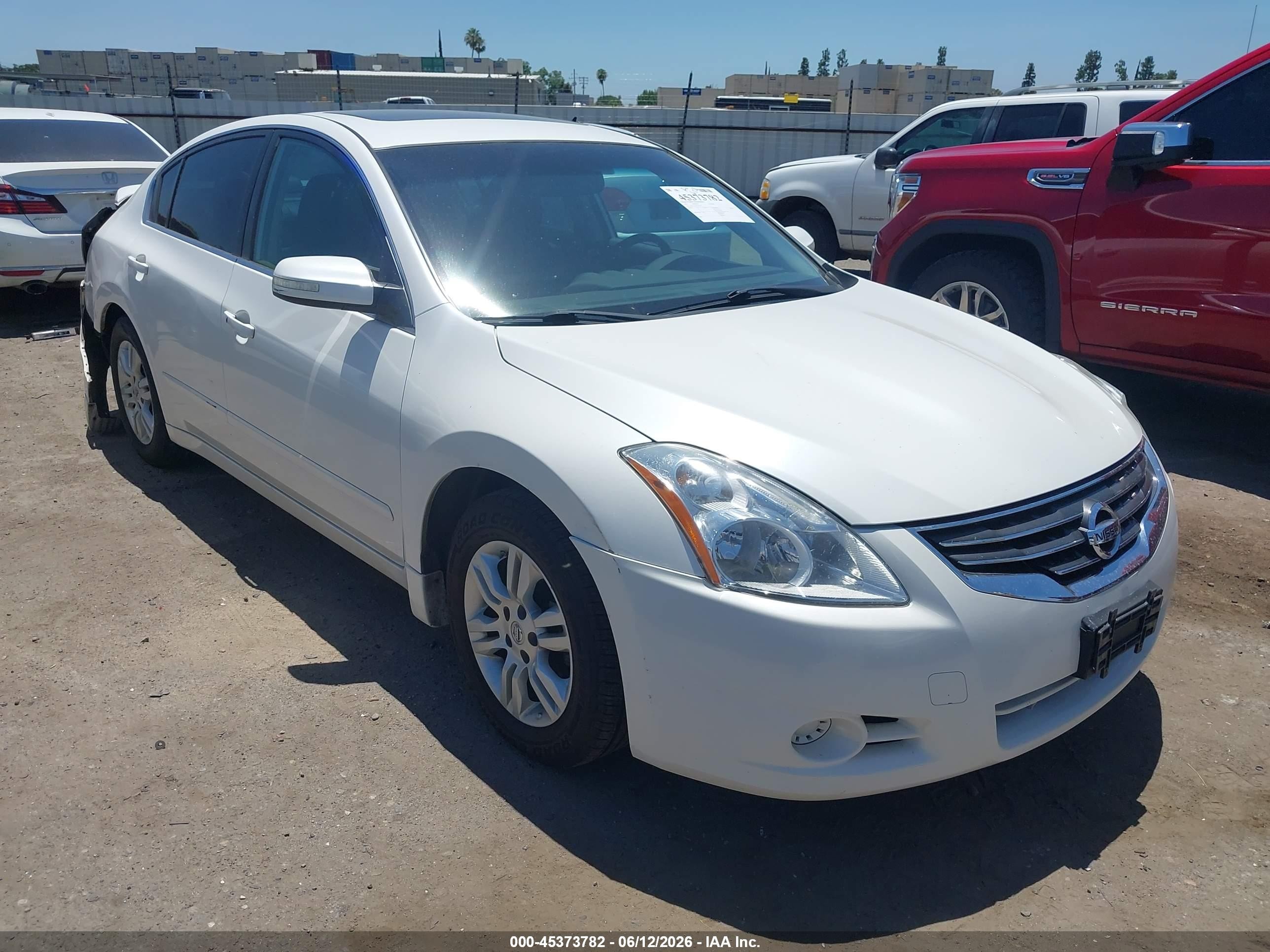 2012 Nissan Altima S, VIN 1N4AL2AP5CN423530 — Rear end