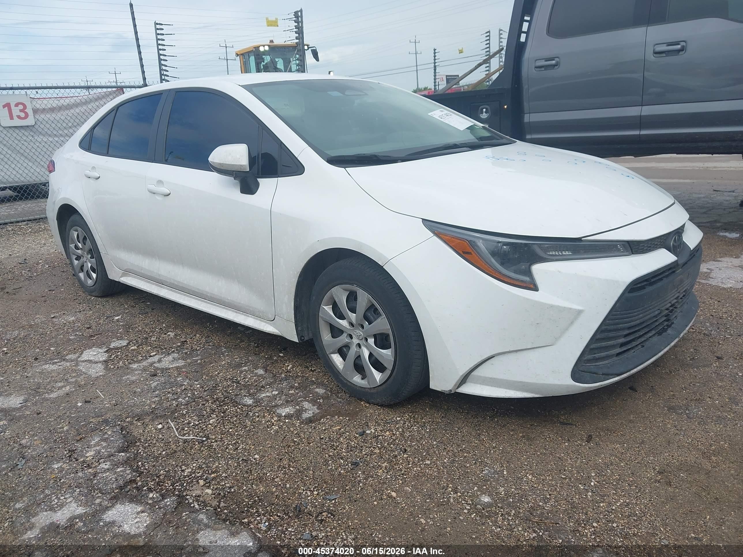 2023 Toyota Corolla LE, VIN 5YFB4MDE7PP077393 — Hail