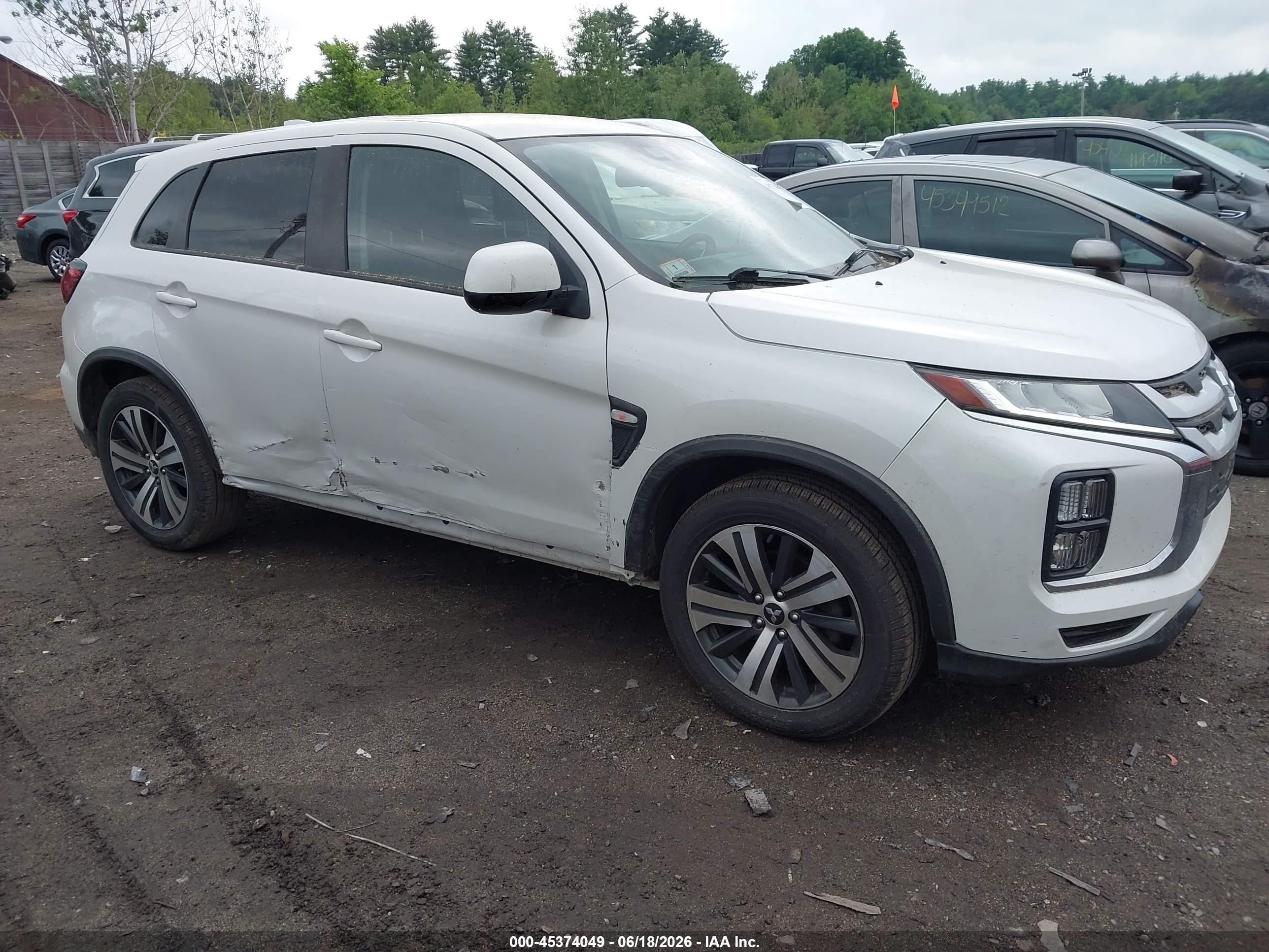 2021 Mitsubishi Outlander ES, VIN JA4ARUAU5MU030266 — Side