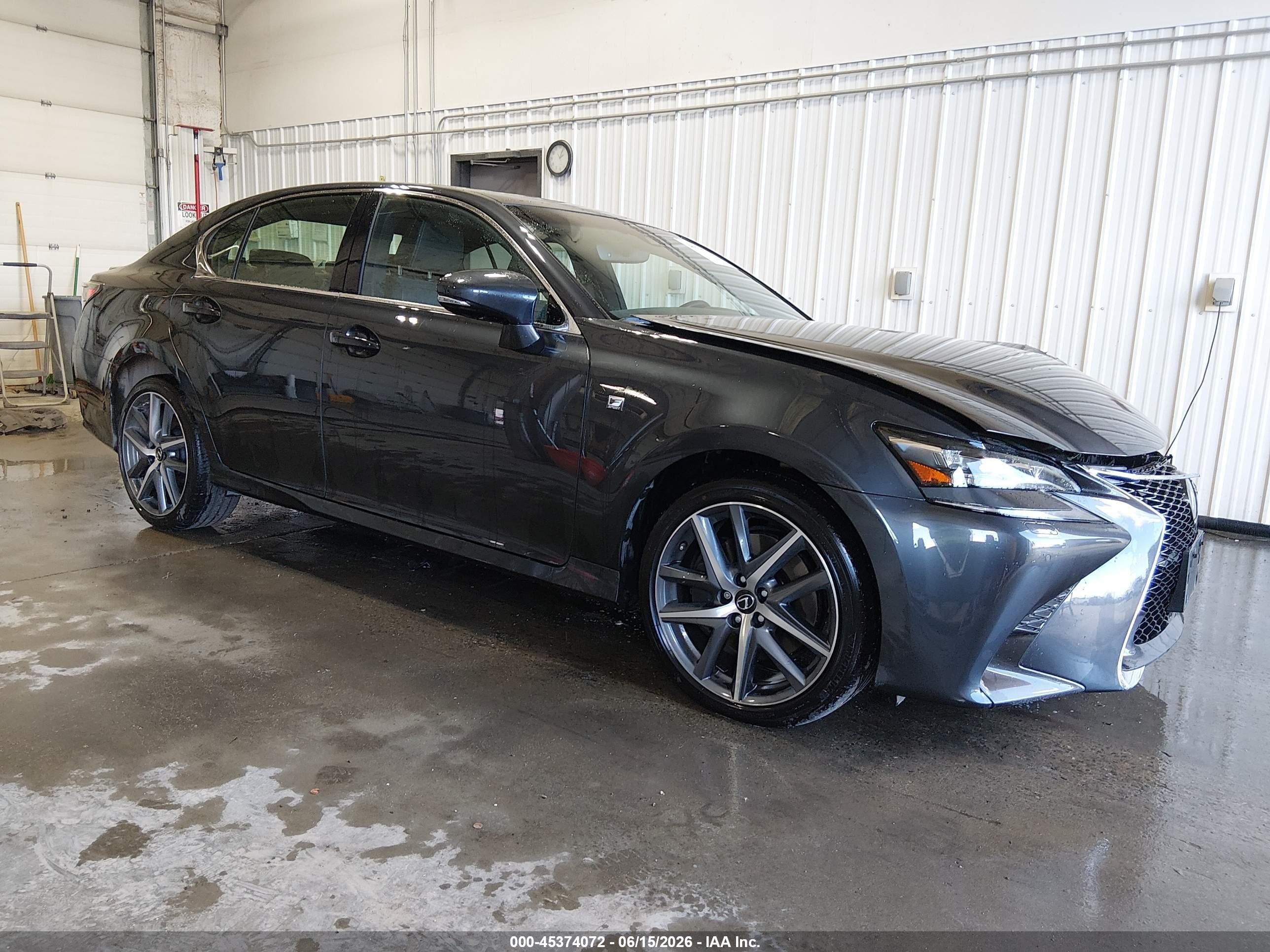2018 Lexus GS 350 F Sport, VIN JTHCZ1BL2JA008756 — Front end