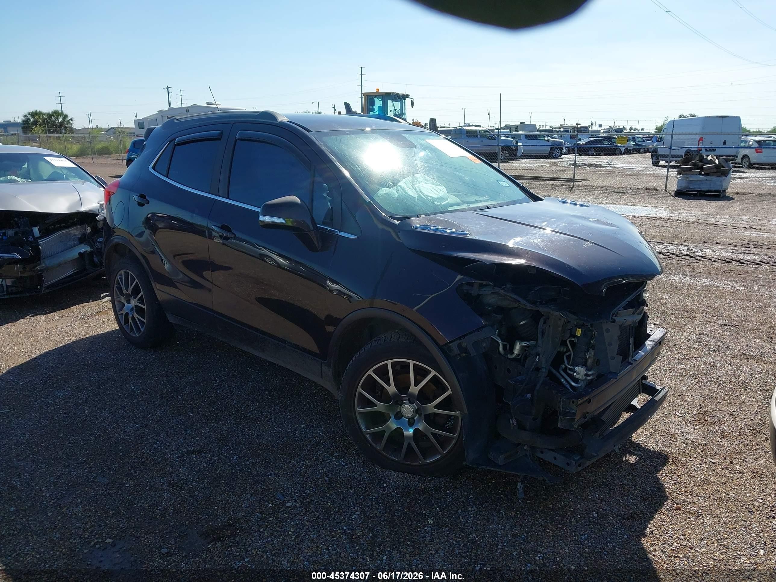 2016 Buick Encore Sport Touring, VIN KL4CJ1SM4GB682194 — Front end