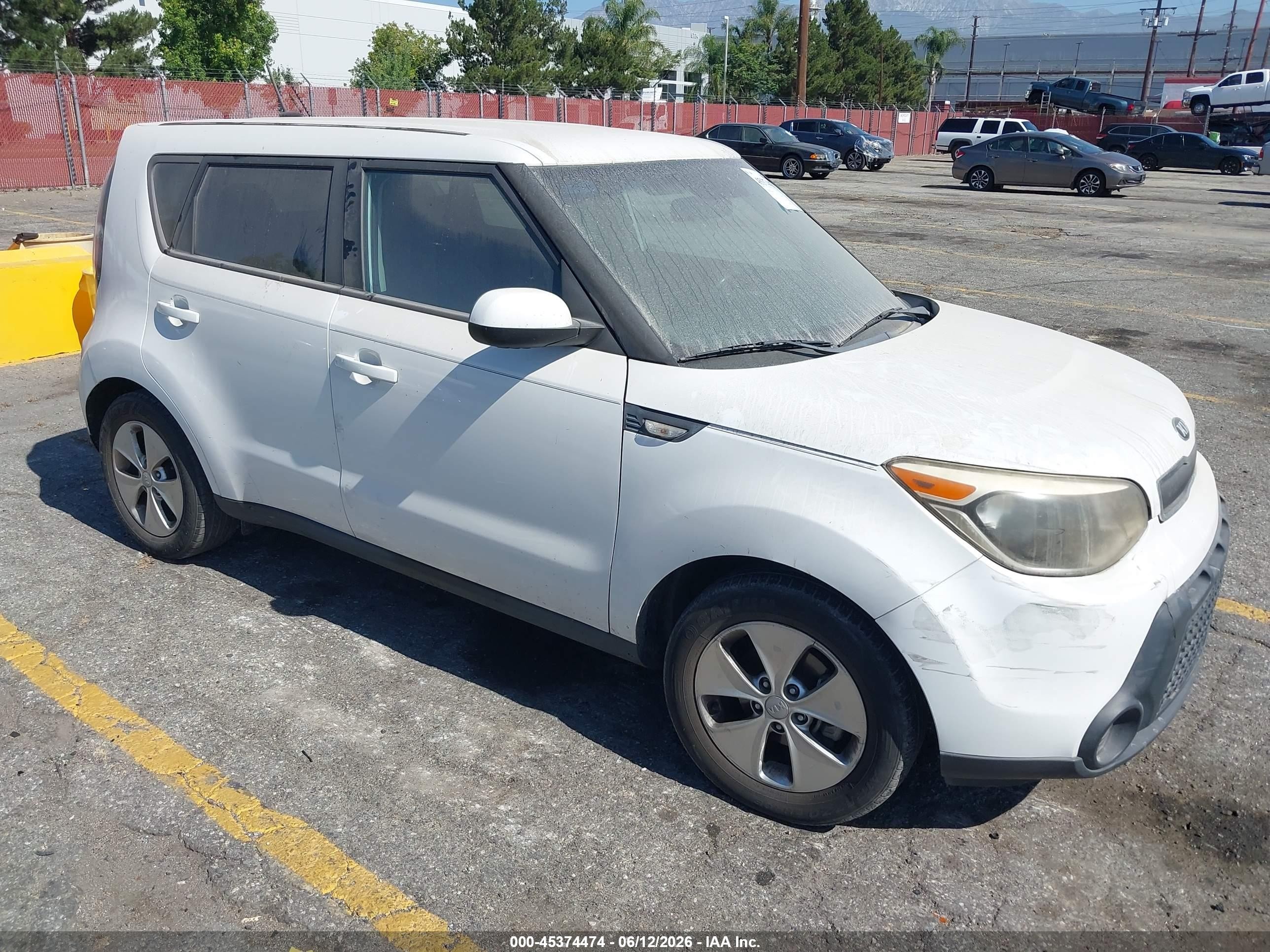 2014 Kia Soul, VIN KNDJN2A29E7036804 — Normal wear