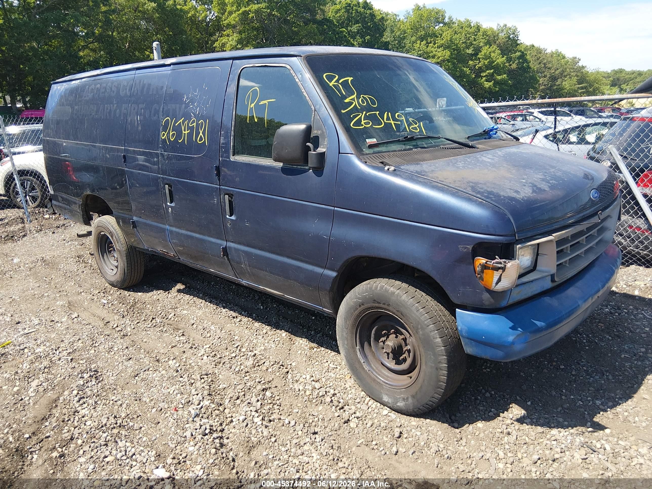 1995 Ford Econoline Cargo, VIN 1FTFS24Y2SHC01354 — All over