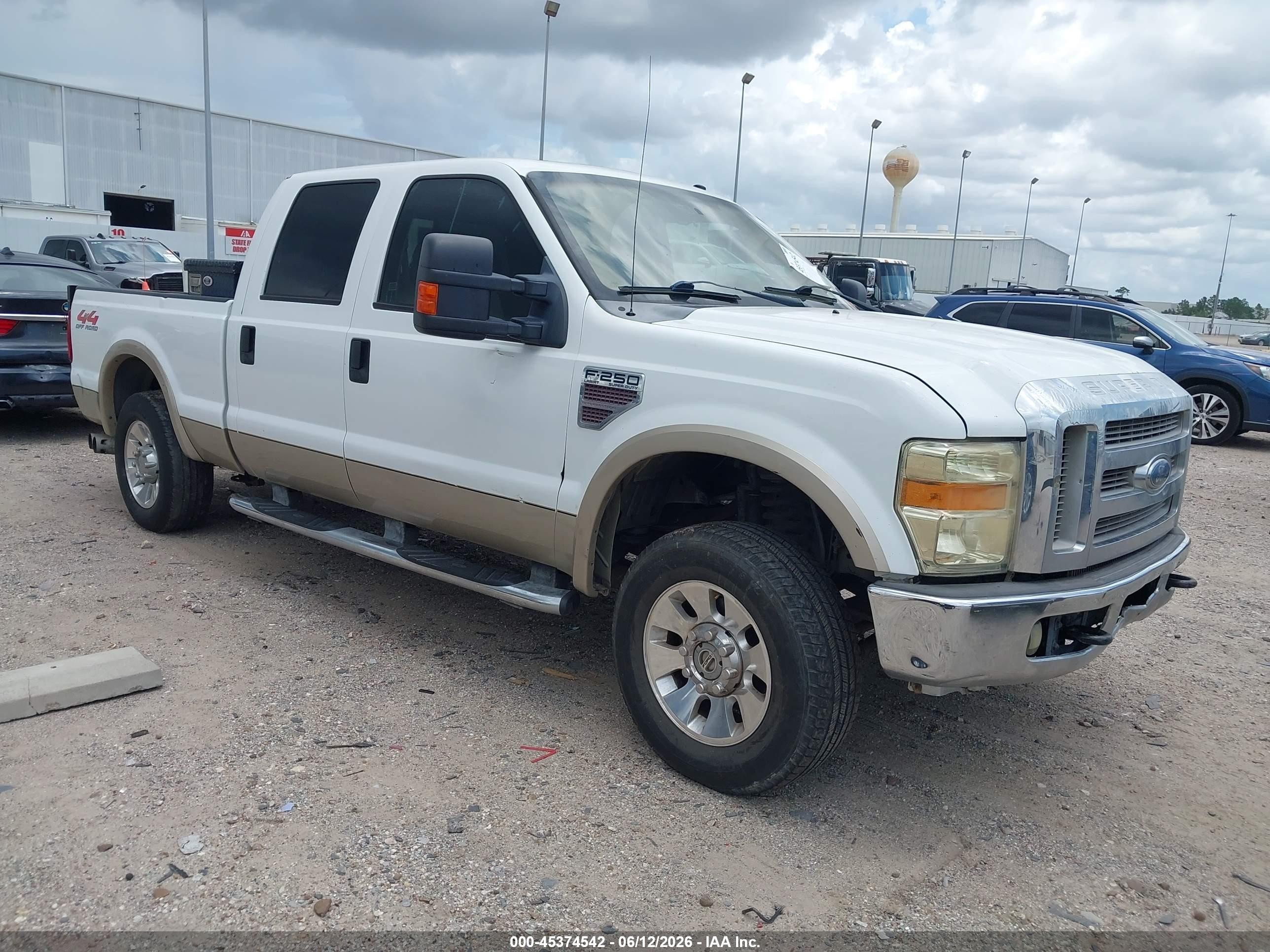 2008 Ford F-250 XL, VIN 1FTSW21RX8EA05057 — Water / flood