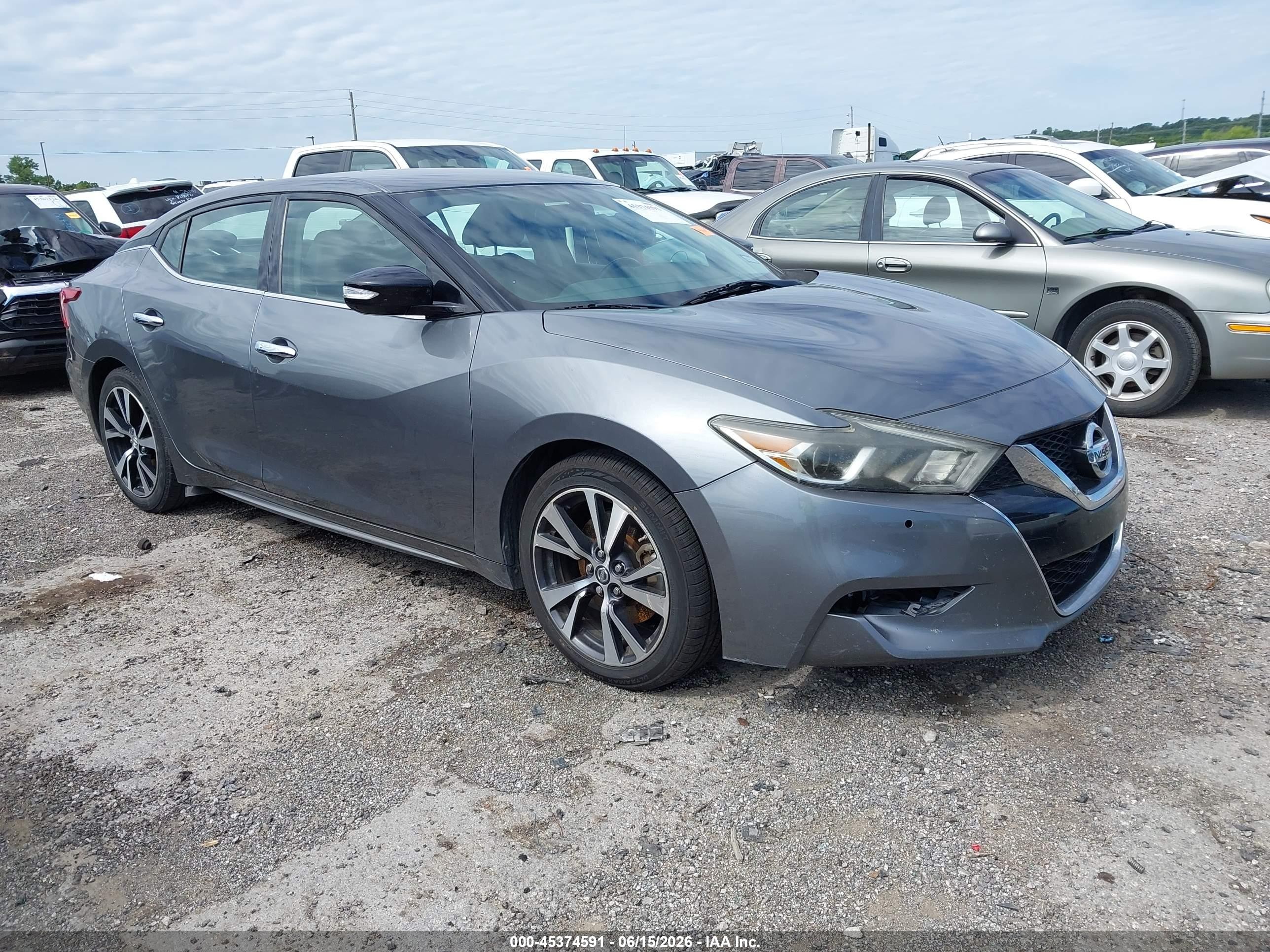 2018 Nissan Maxima SL, VIN 1N4AA6AP8JC368643 — Hail
