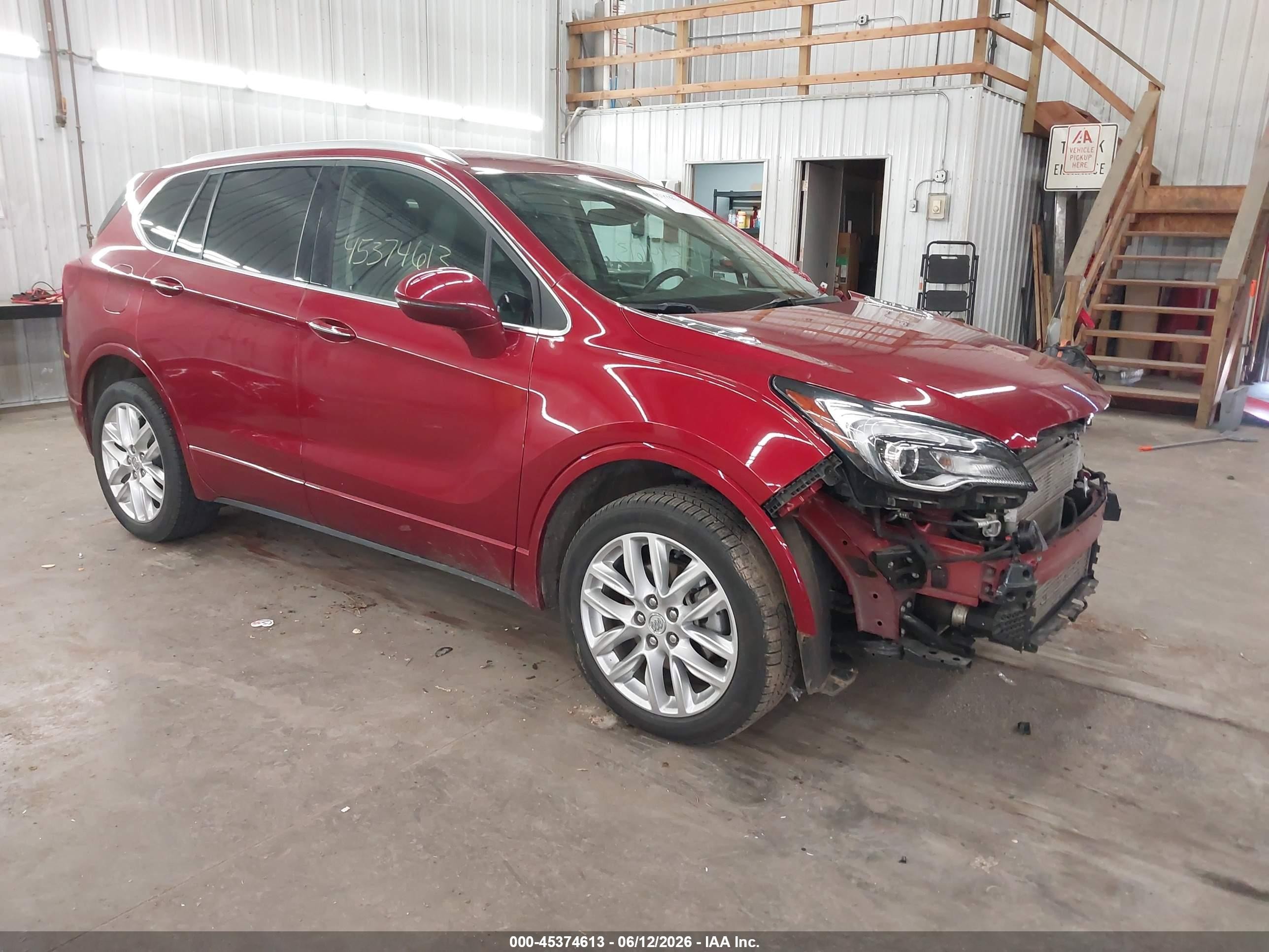 2019 Buick Envision Premium, VIN LRBFX3SX1KD146130 — Front end
