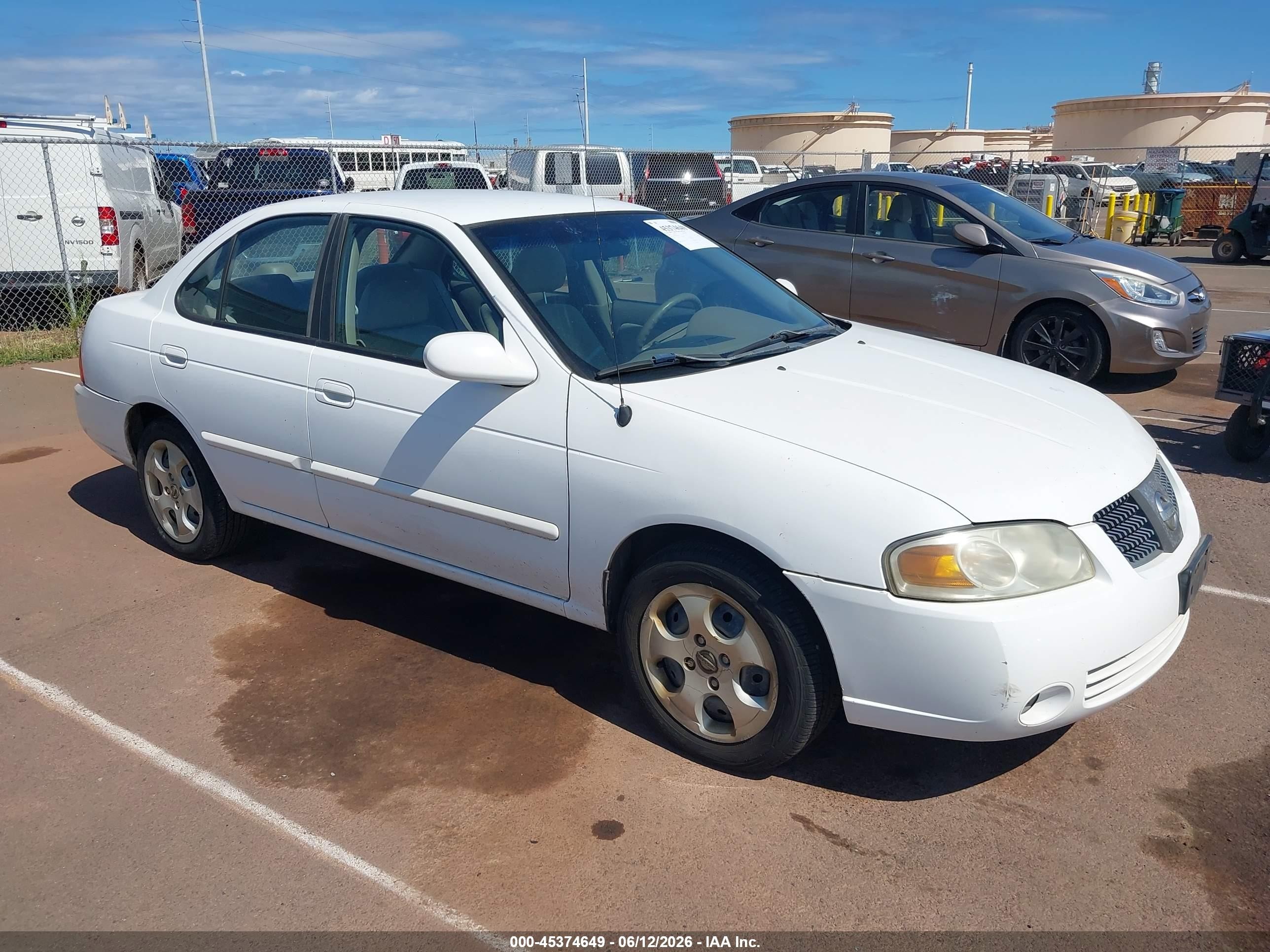 2004 Nissan Sentra, VIN 3N1CB51D34L457385 — Normal wear