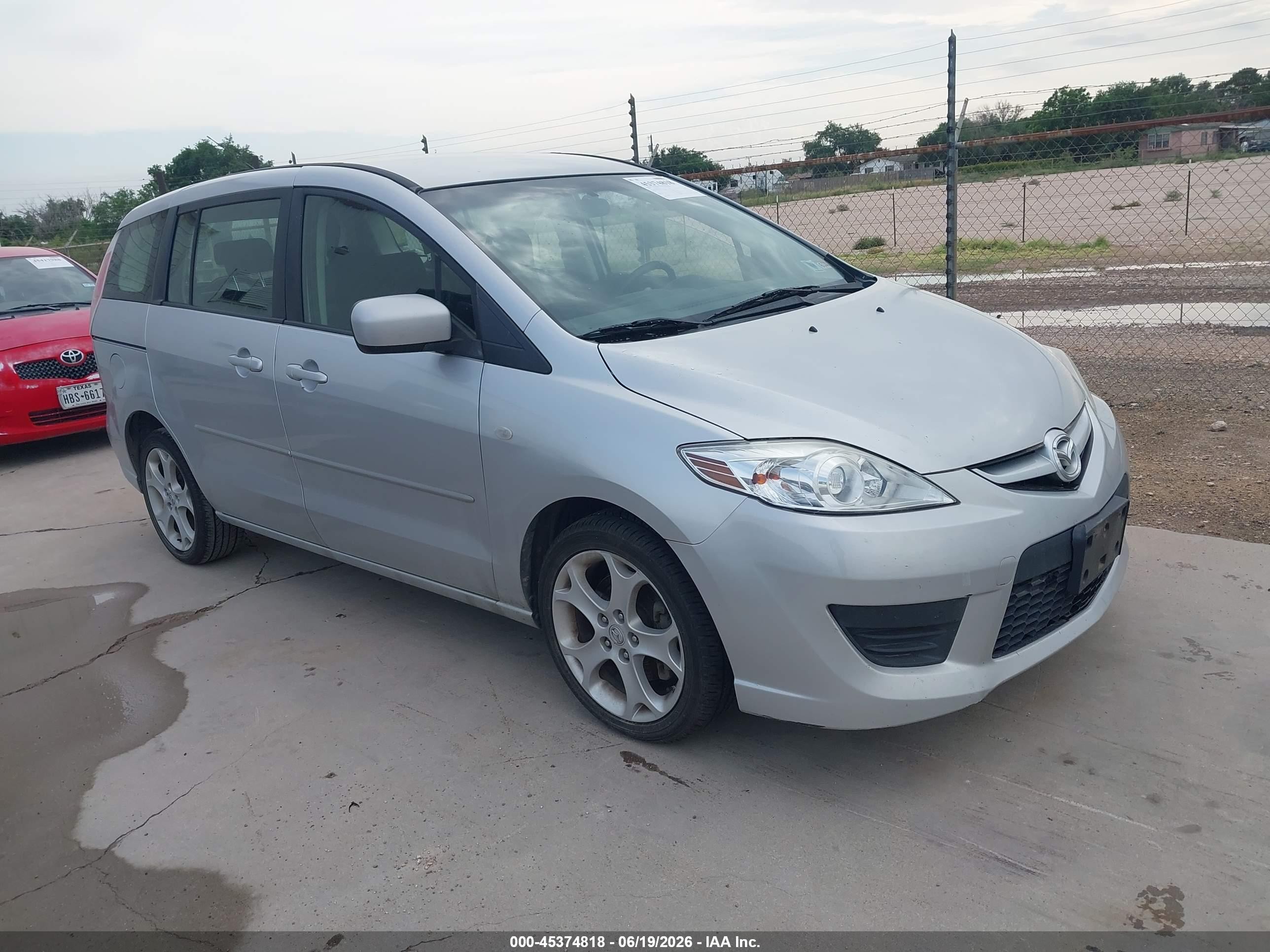 2009 Mazda 5 Sport, VIN JM1CR293X90331273 — Normal wear
