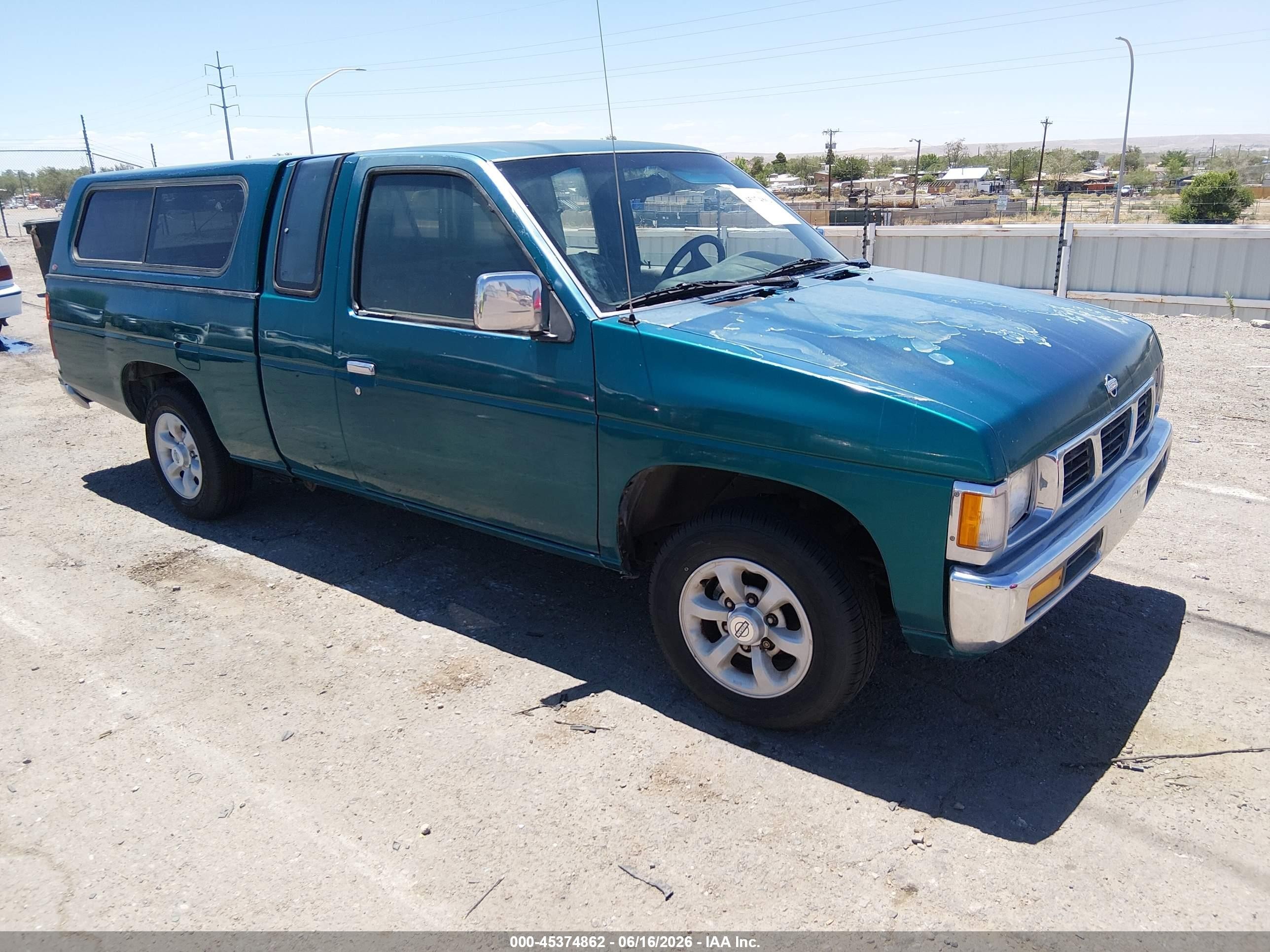 1996 Nissan Frontier XE, VIN 1N6SD16S2TC305897 — Normal wear