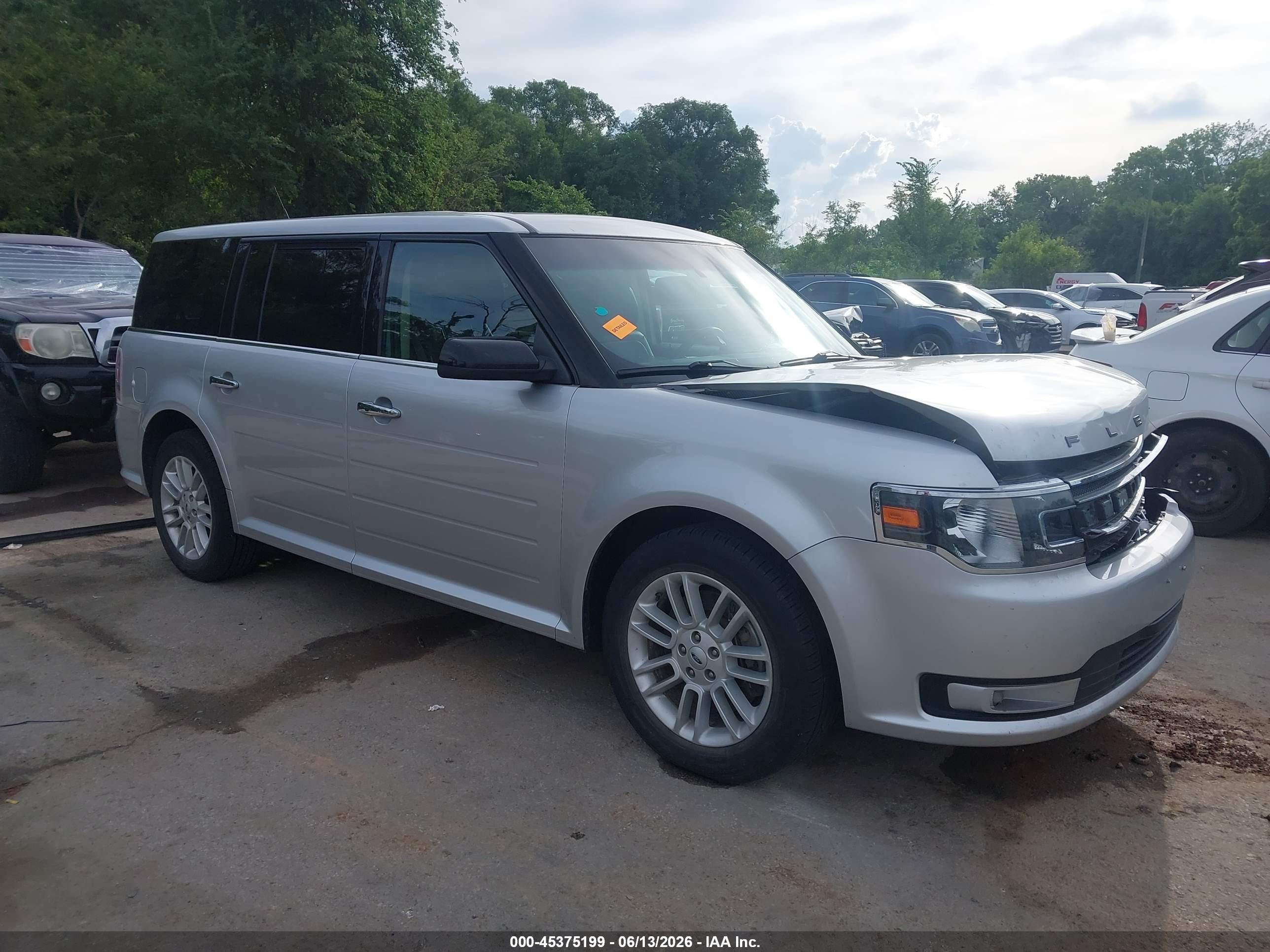 2017 Ford Flex SEL, VIN 2FMGK5C89HBA06487 — Front end