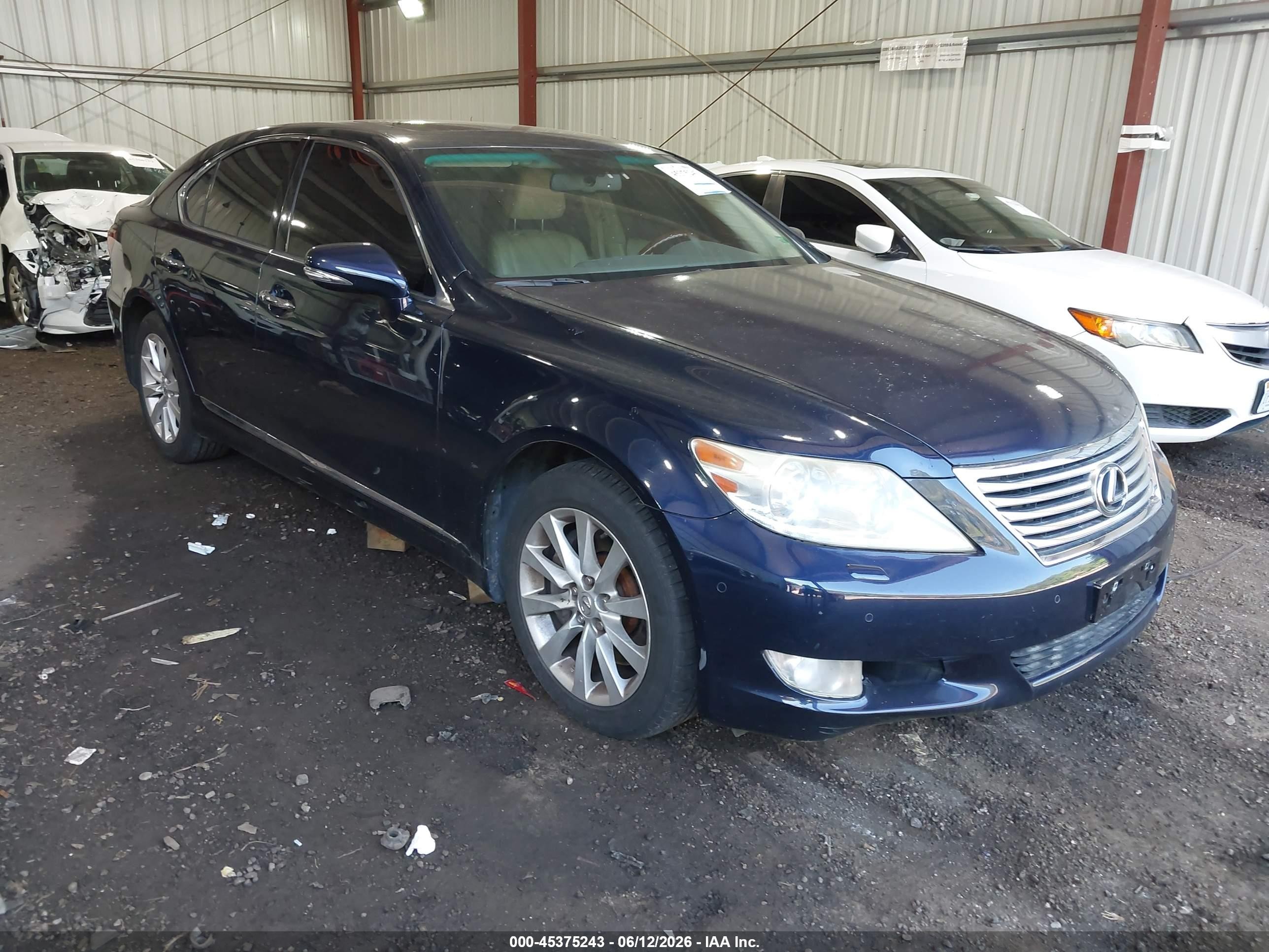 2010 Lexus LS 460, VIN JTHCL5EF8A5007862 — Обычный износ