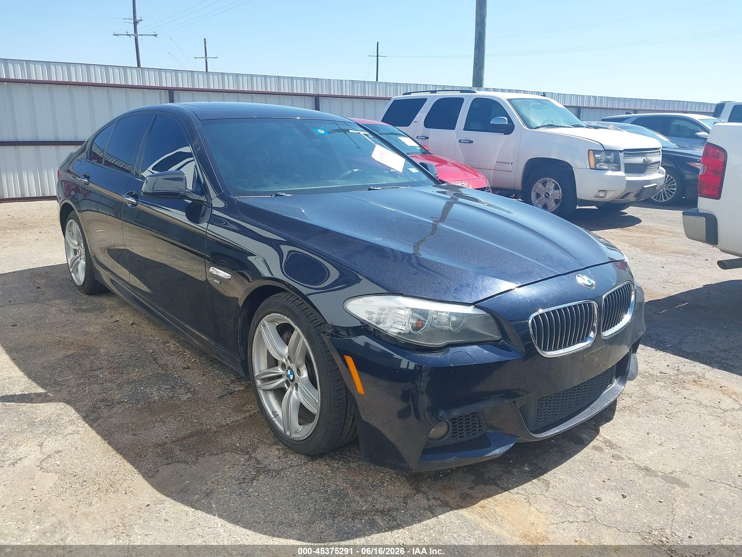2012 BMW 5 Series 535i xDrive, VIN WBAFU7C51CDU61944 — Repossession