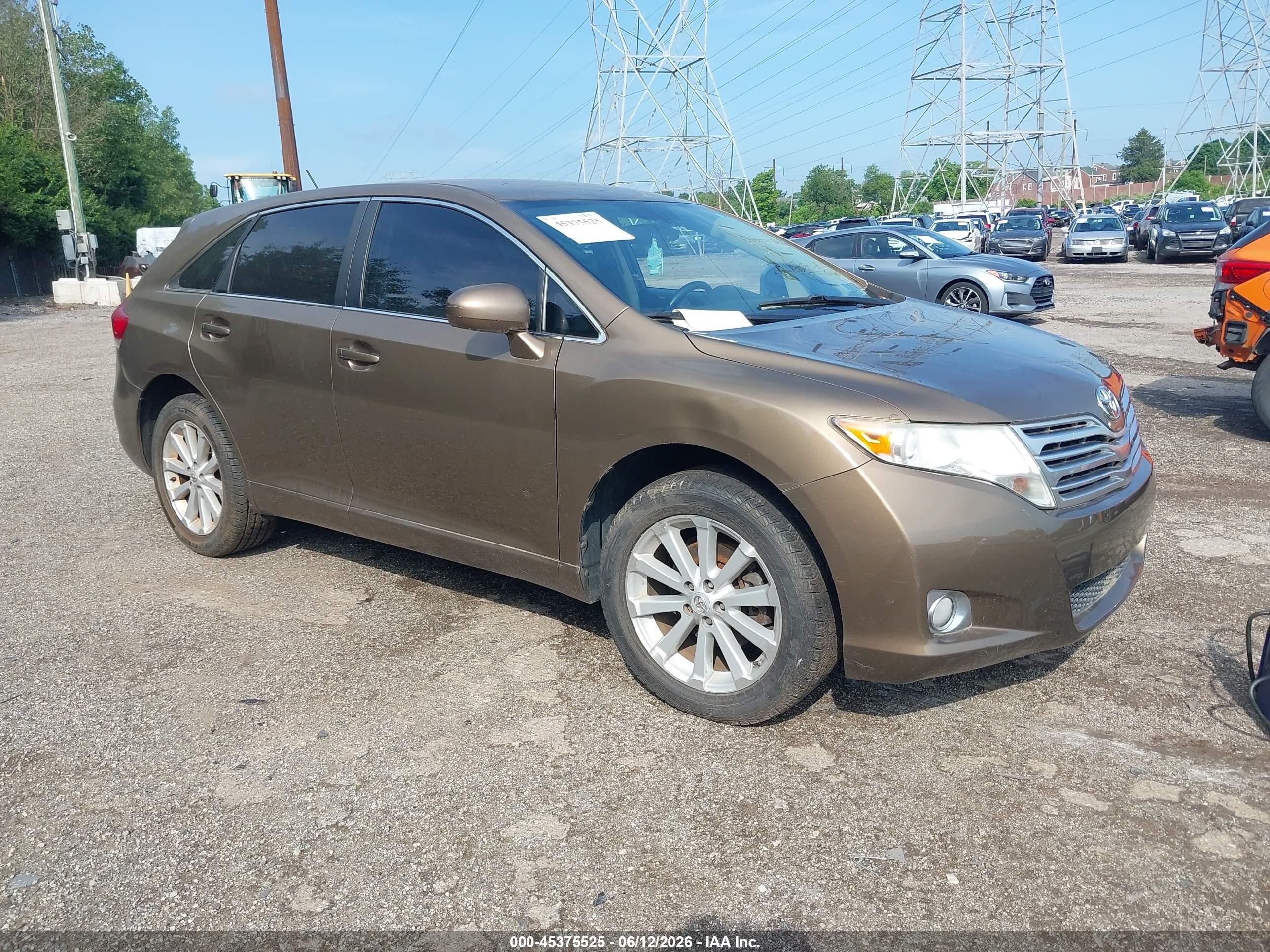 2009 Toyota Venza, VIN 4T3ZE11A79U005226 — Normal wear