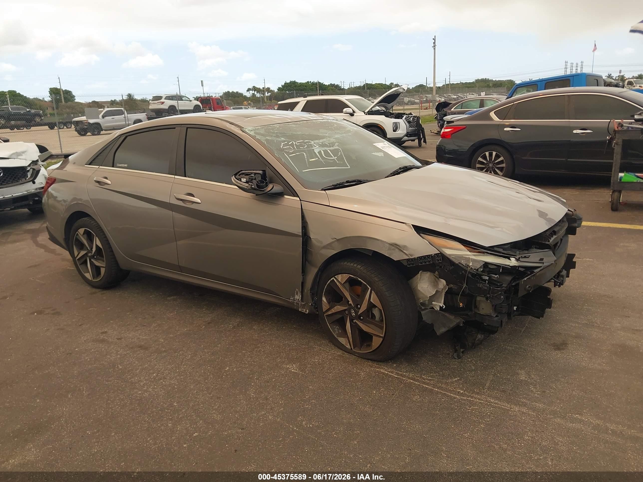 2023 Hyundai Elantra Limited, VIN KMHLP4AG1PU395753 — All over