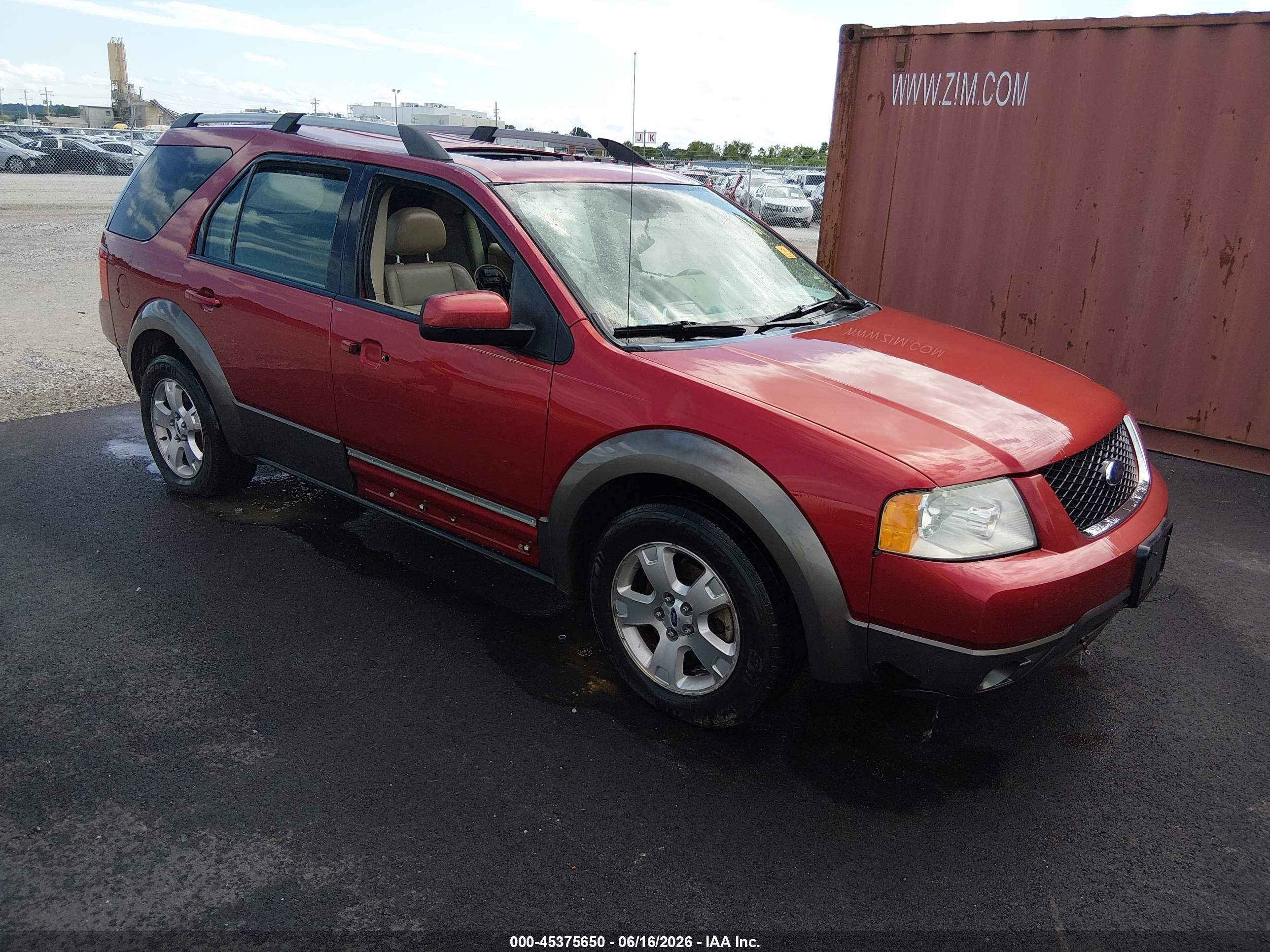 2006 Ford Freestyle SEL, VIN 1FMZK02196GA16197 — Normal wear