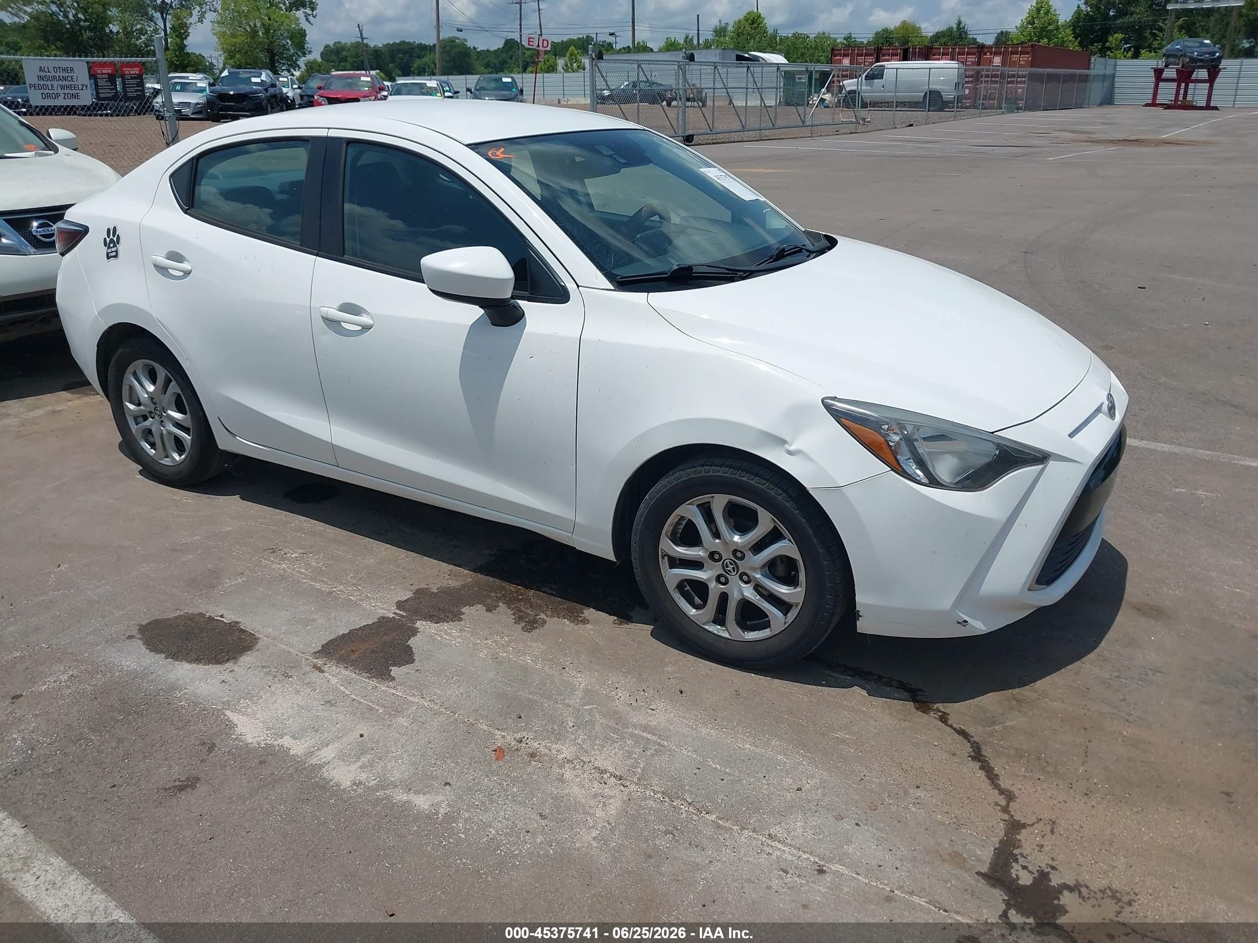 2016 Scion iA, VIN 3MYDLBZV7GY131222 — All over