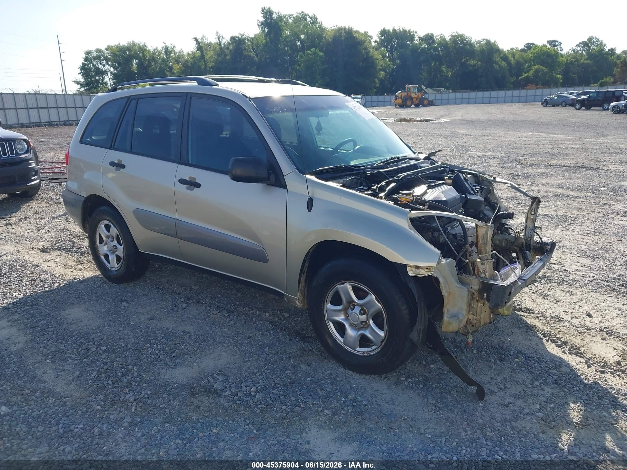 2002 Toyota RAV4, VIN JTEGH20V920042664 — Front end