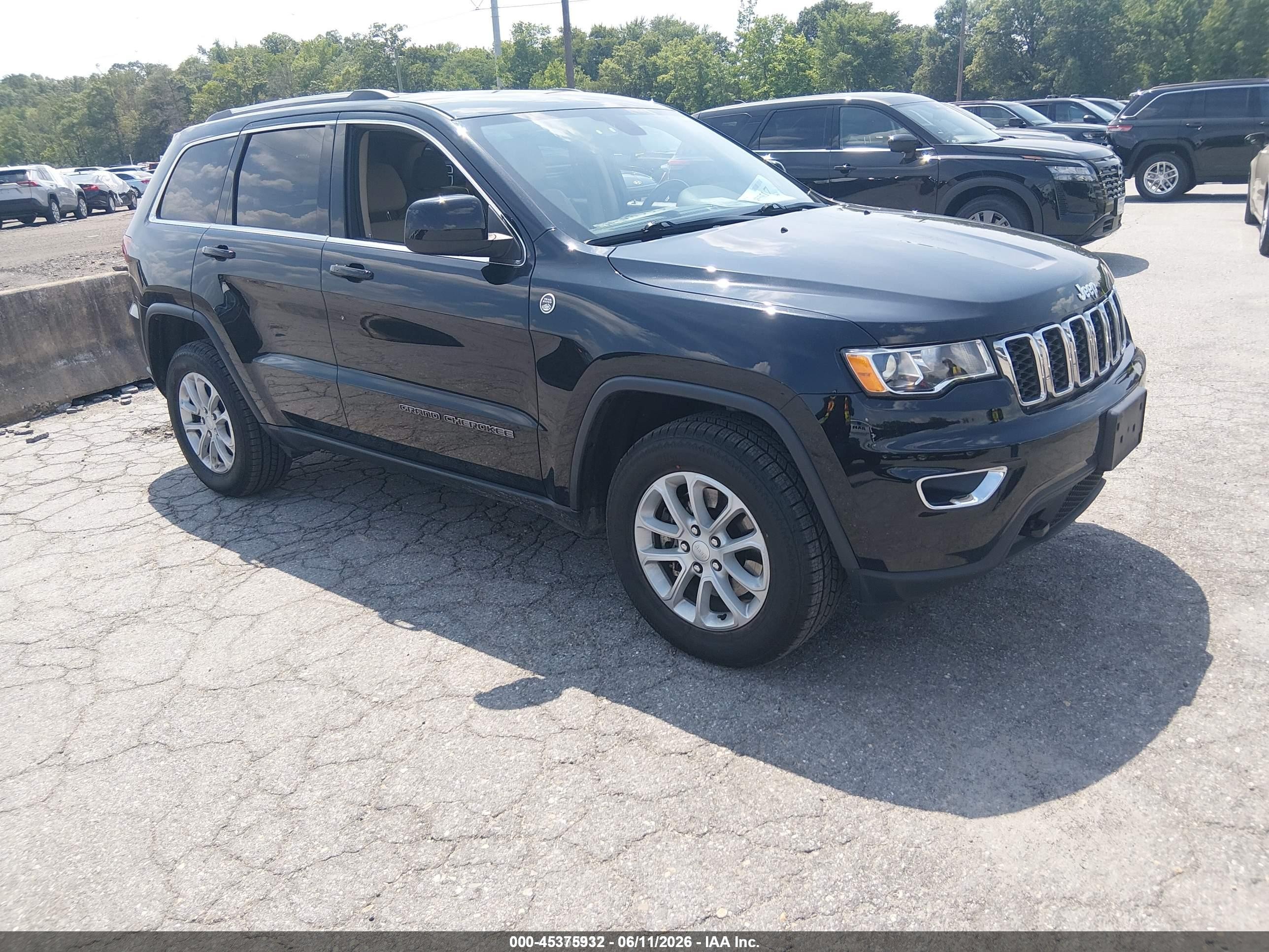2021 Jeep Grand Cherokee Laredo X, VIN 1C4RJFAG6MC793652 — Normal wear