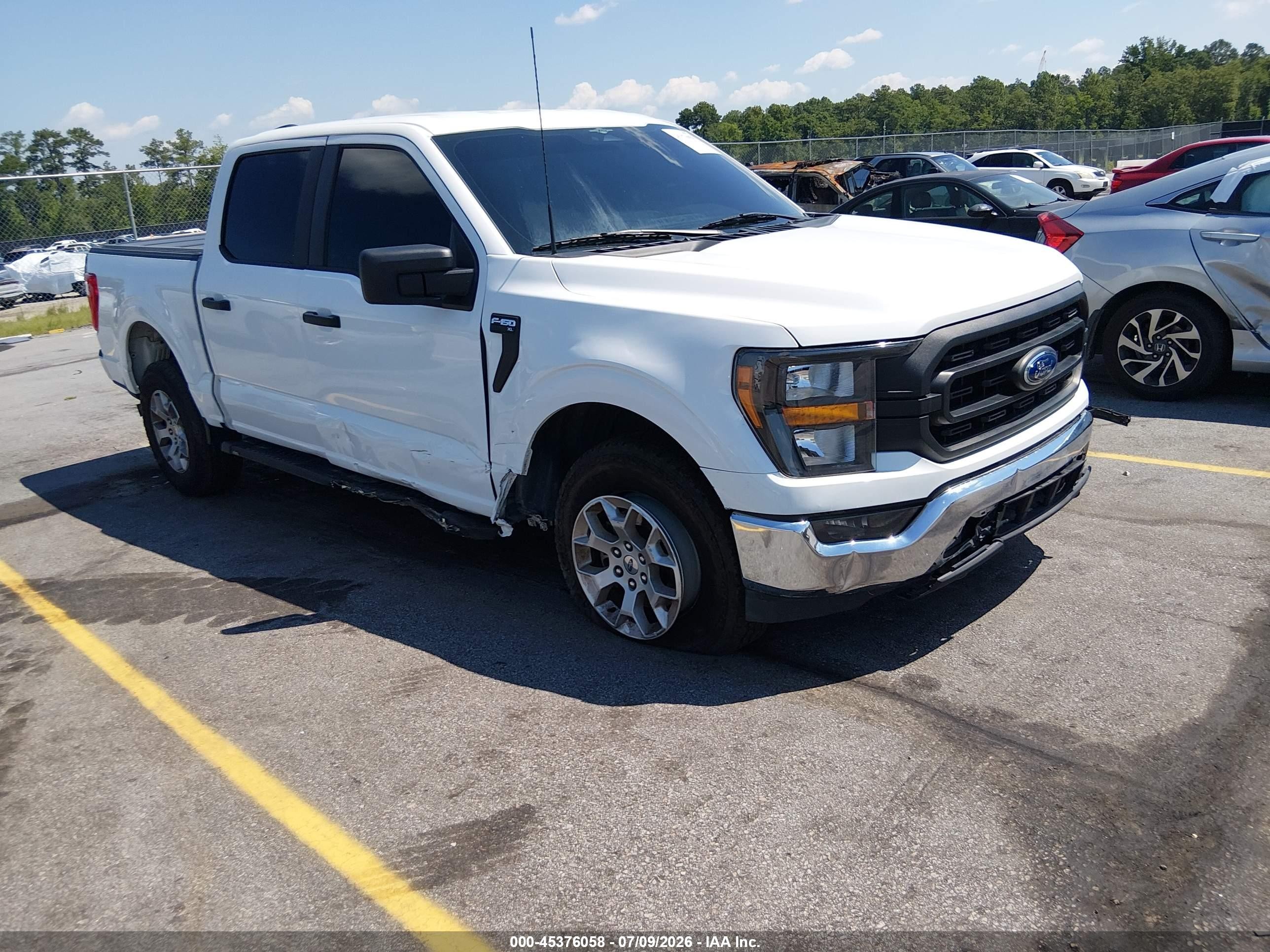 2023 Ford F-150 Police Responder XL, VIN 1FTFW1P8XPKF50136 — Front end