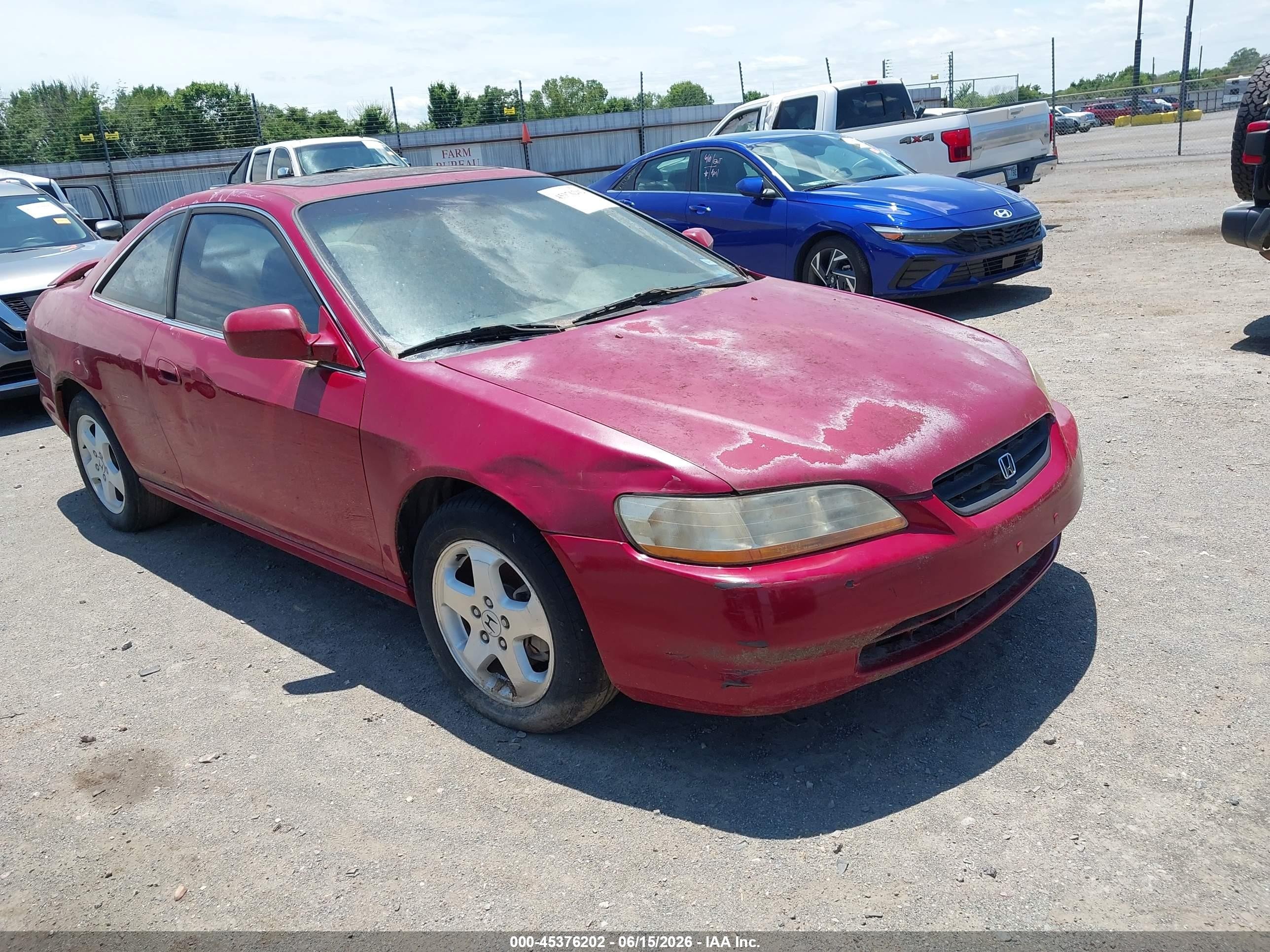 1999 Honda Accord EX, VIN 1HGCG2254XA015698 — Обычный износ