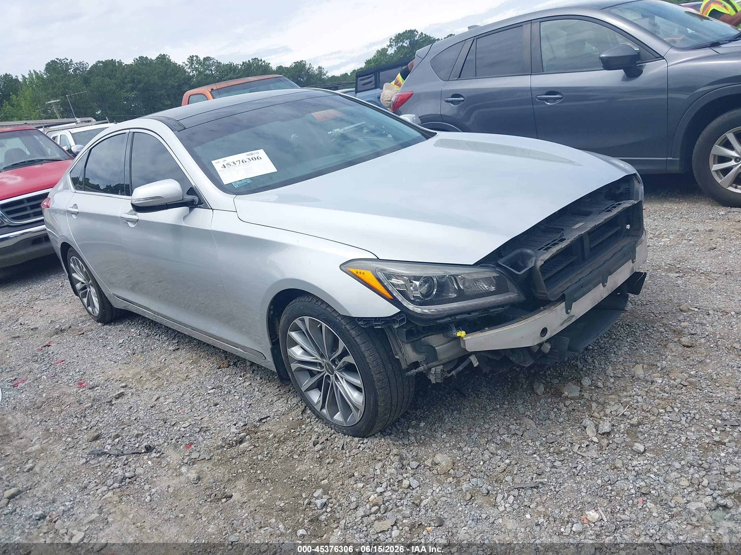 2016 Hyundai Genesis 3.8L, VIN KMHGN4JE9GU134859 — All over